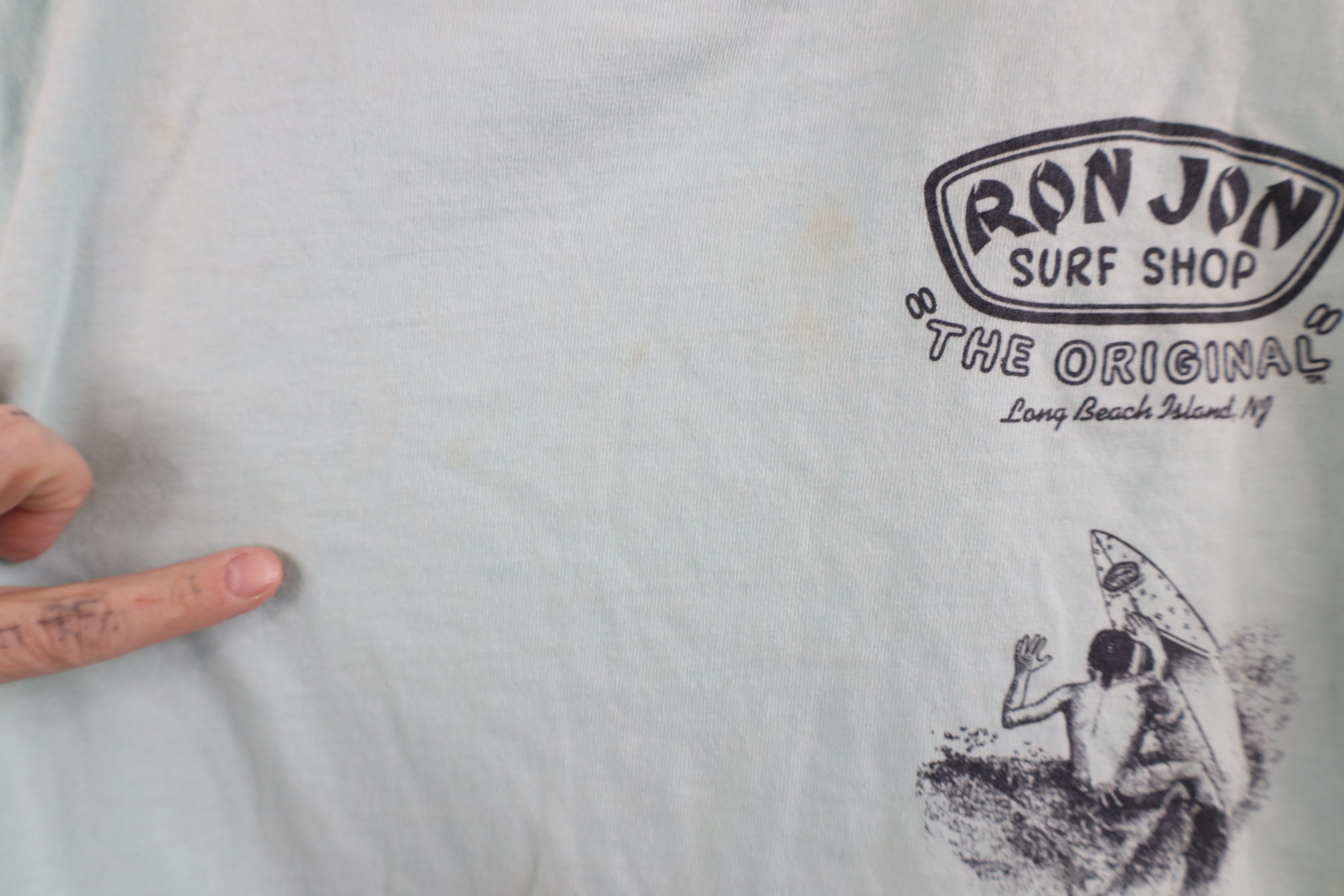 Vintage Vintage 80s Ron Jon Surf Shop Long Sleeve T-Shirt USA Size S / US 4 / IT 40 - 5 Thumbnail