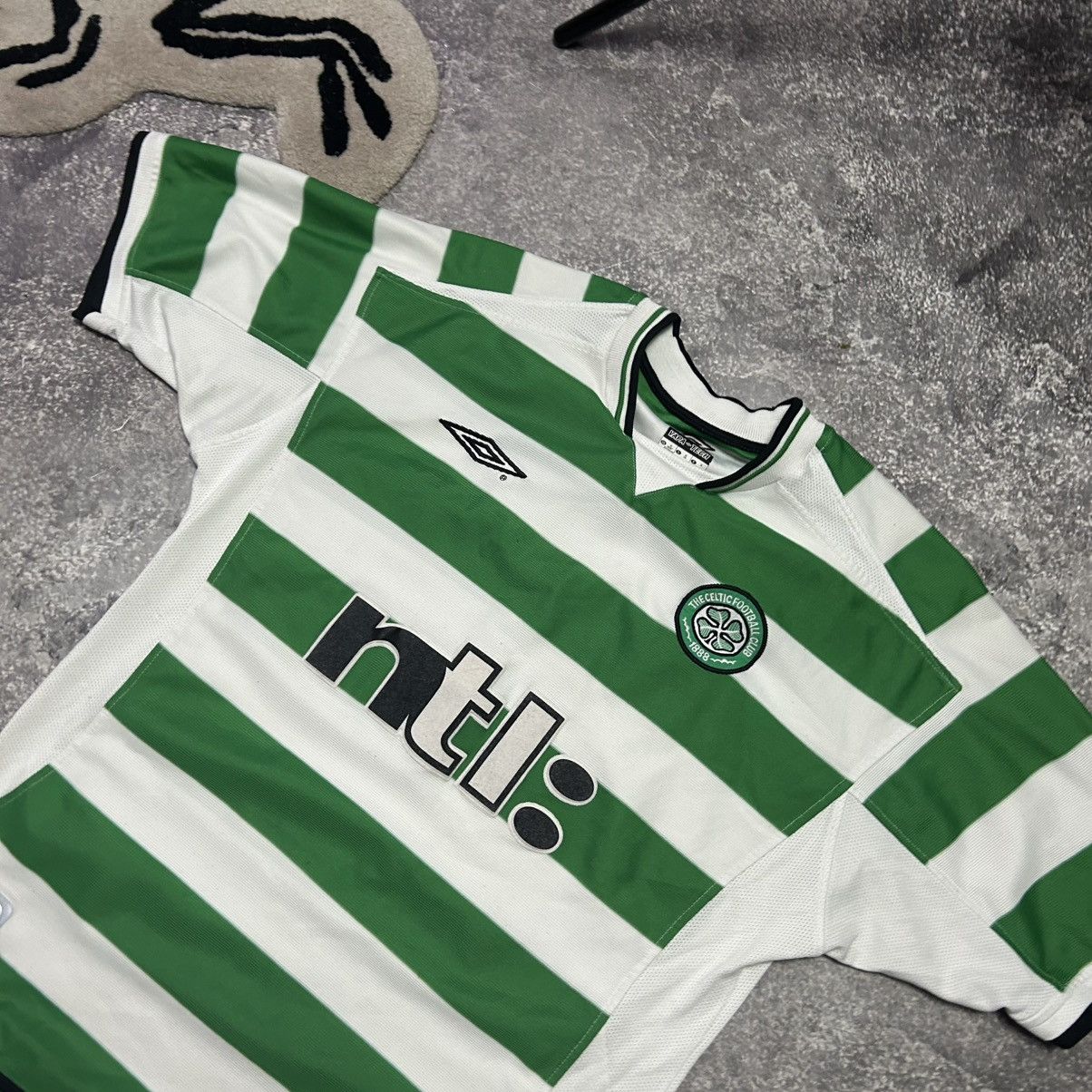 Umbro Vintage Umbro Celtic 2001 Home soccer jersey size M Size US M / EU 48-50 / 2 - 2 Thumbnail