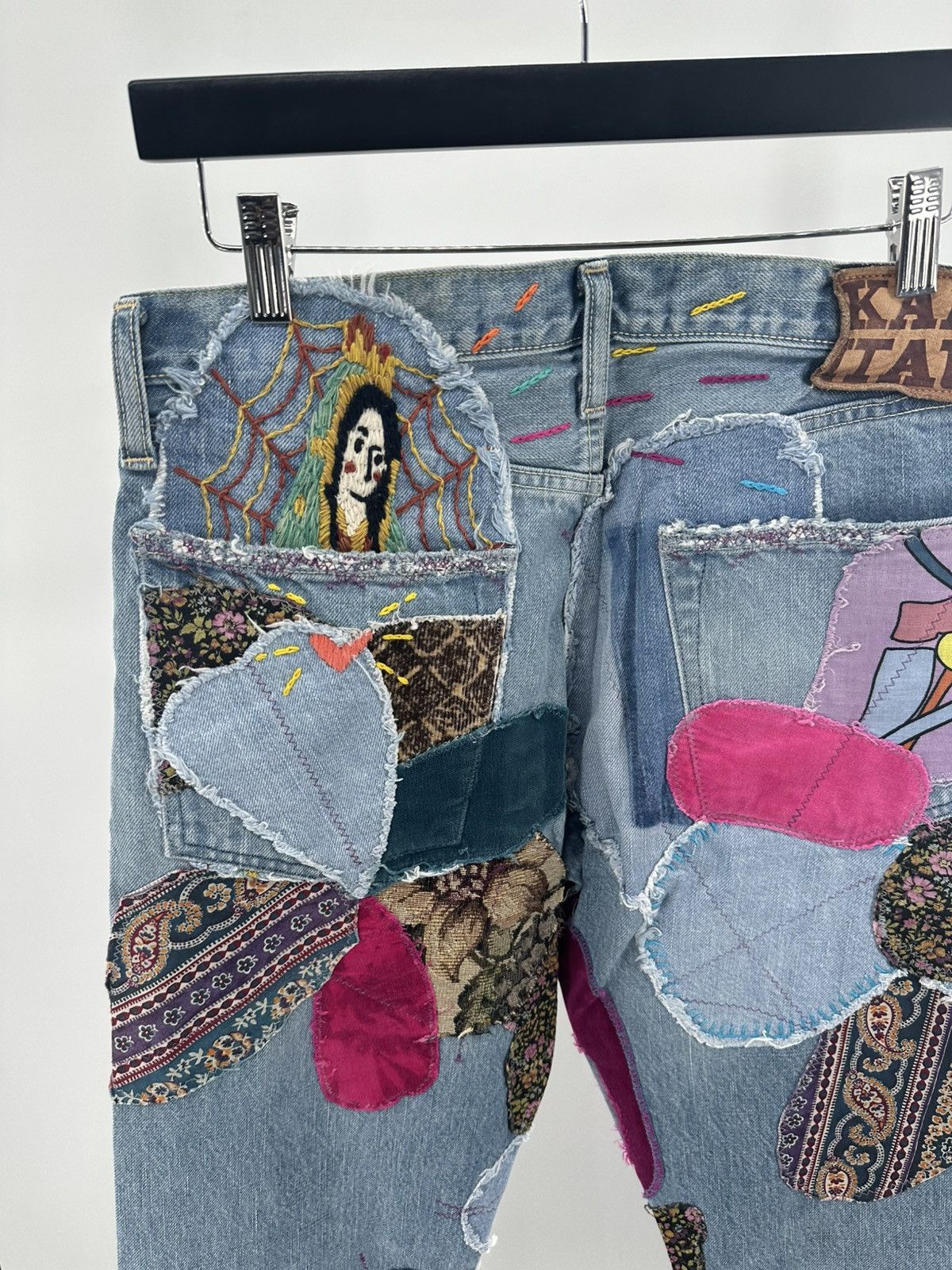 Kapital Kapital Patchwork Denim Jeans Size US 32 / EU 48 - 9 Thumbnail