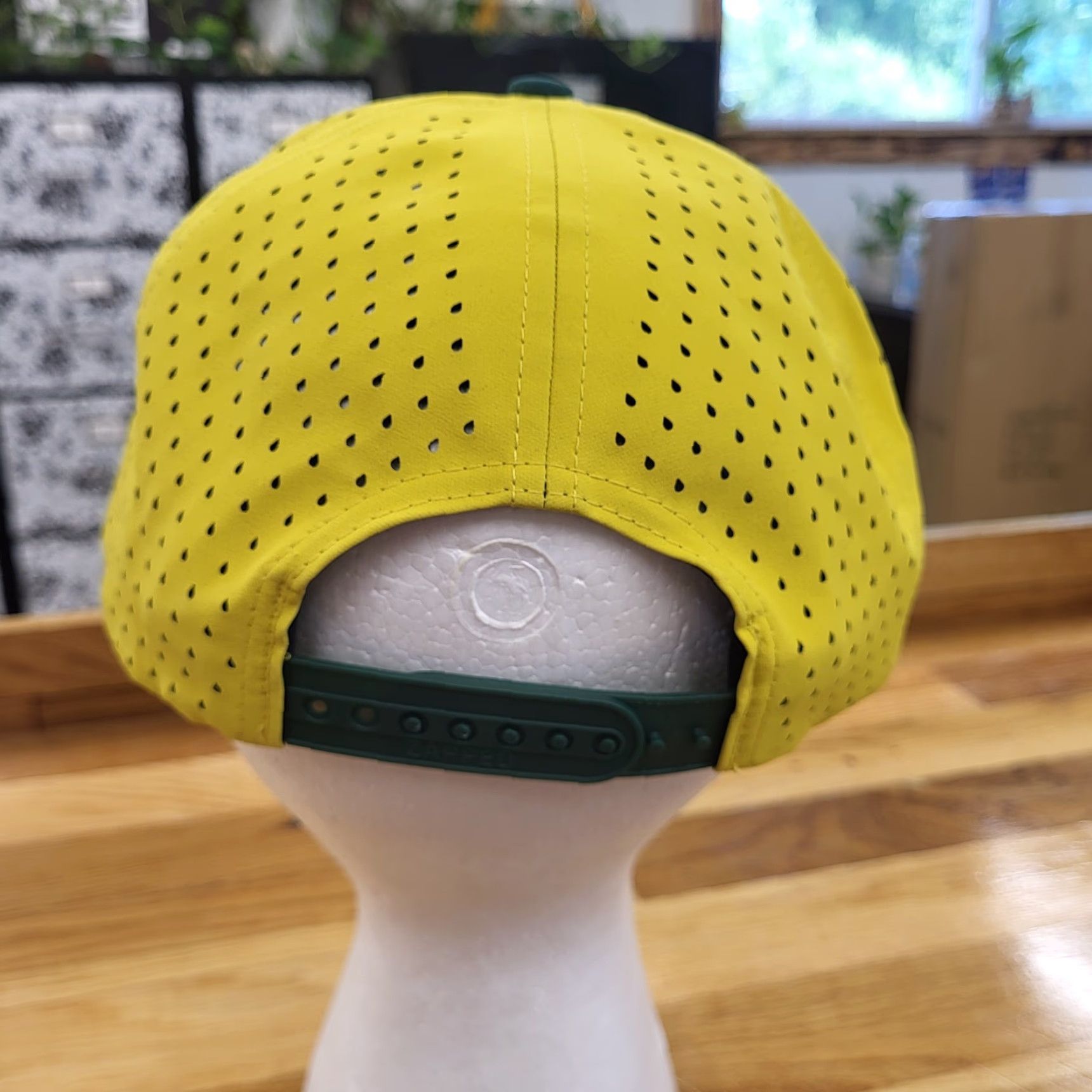 Osprey Zapped 5 Panel Cap Snapback Tour Inturn Osprey Yellow Green Thermal One Size Men's Hat Size ONE SIZE - 3 Thumbnail