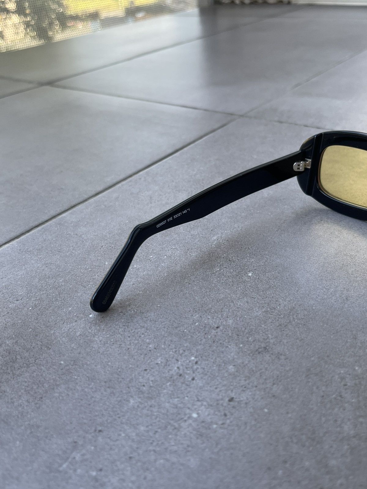 GCDS !DS! SS23 GCDS GD0027 01E Oval Black Sunglasses Size ONE SIZE - 20 Thumbnail