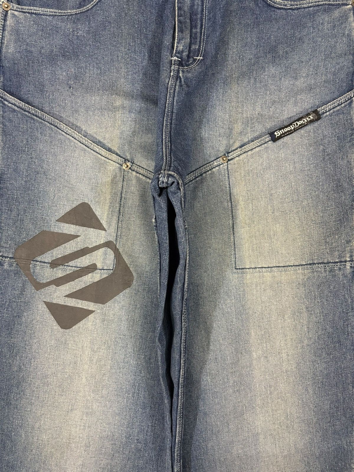 Snoop Dogg Vintage Snoop Dog Loose Baggy Jean Shorts Jorts Size US 36 / EU 52 - 5 Thumbnail