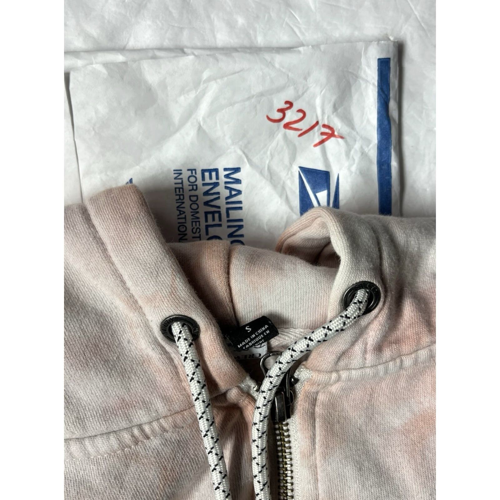 Vintage Salty Crew Hoodie Full Zip Womens Tie Dyed Orange S Small Zip Orange Tie Dyed Women Hoodie Size Small Size S / US 4 / IT 40 - 8 Thumbnail