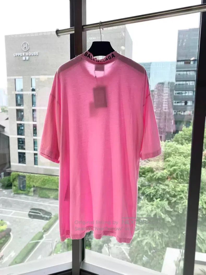 Balenciaga Balenciaga Pink Short Sleeve Size US S / EU 44-46 / 1 - 2 Thumbnail