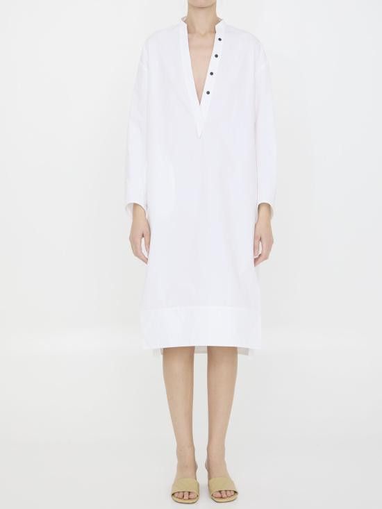 KHAITE KHAITE Women Mid Skirts 5392210 WHITE Size S / US 4 / IT 40 - 1 Thumbnail