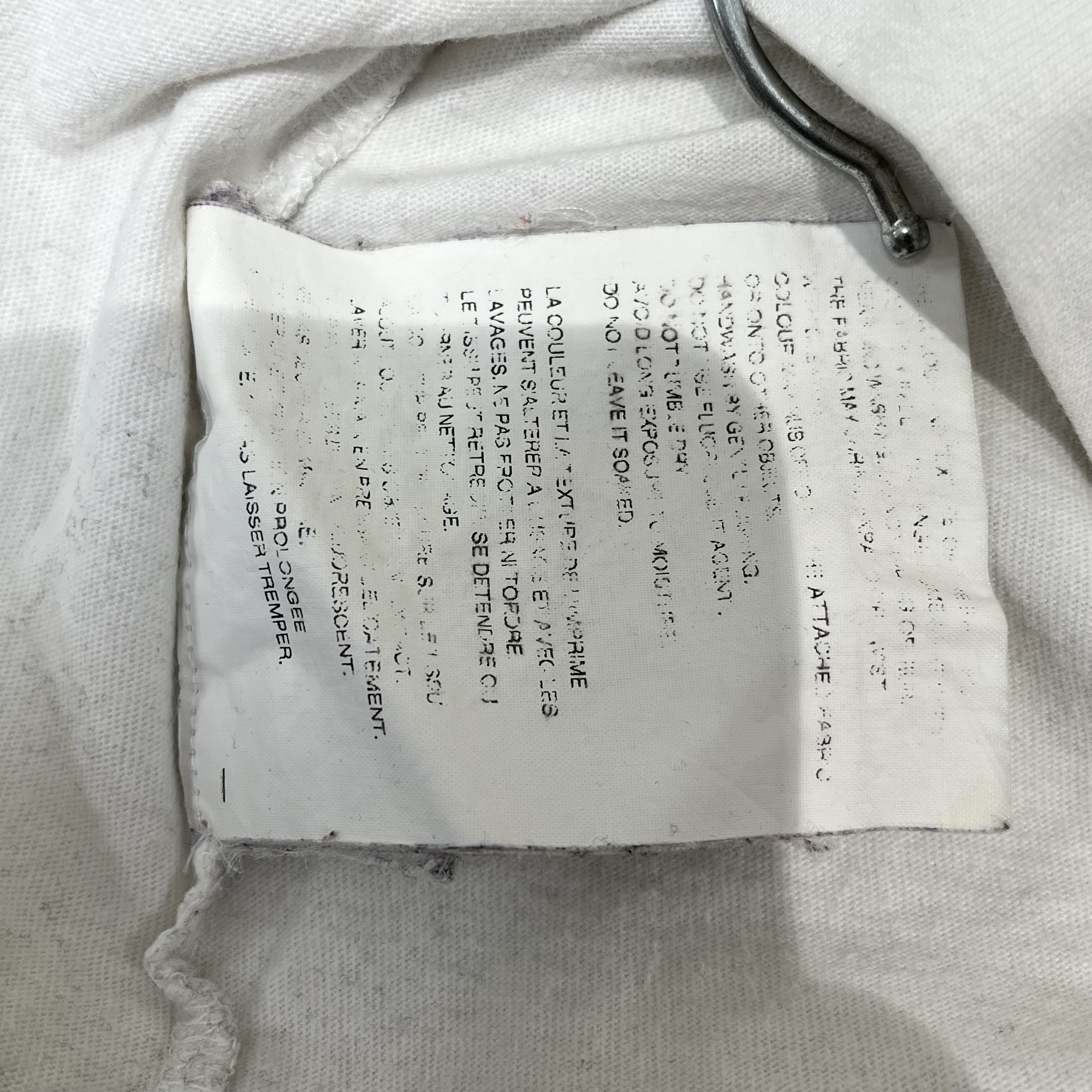 Comme des Garcons Comme des Garcons Logo Long Sleeve Tee White Size US L / EU 52-54 / 3 - 9 Thumbnail