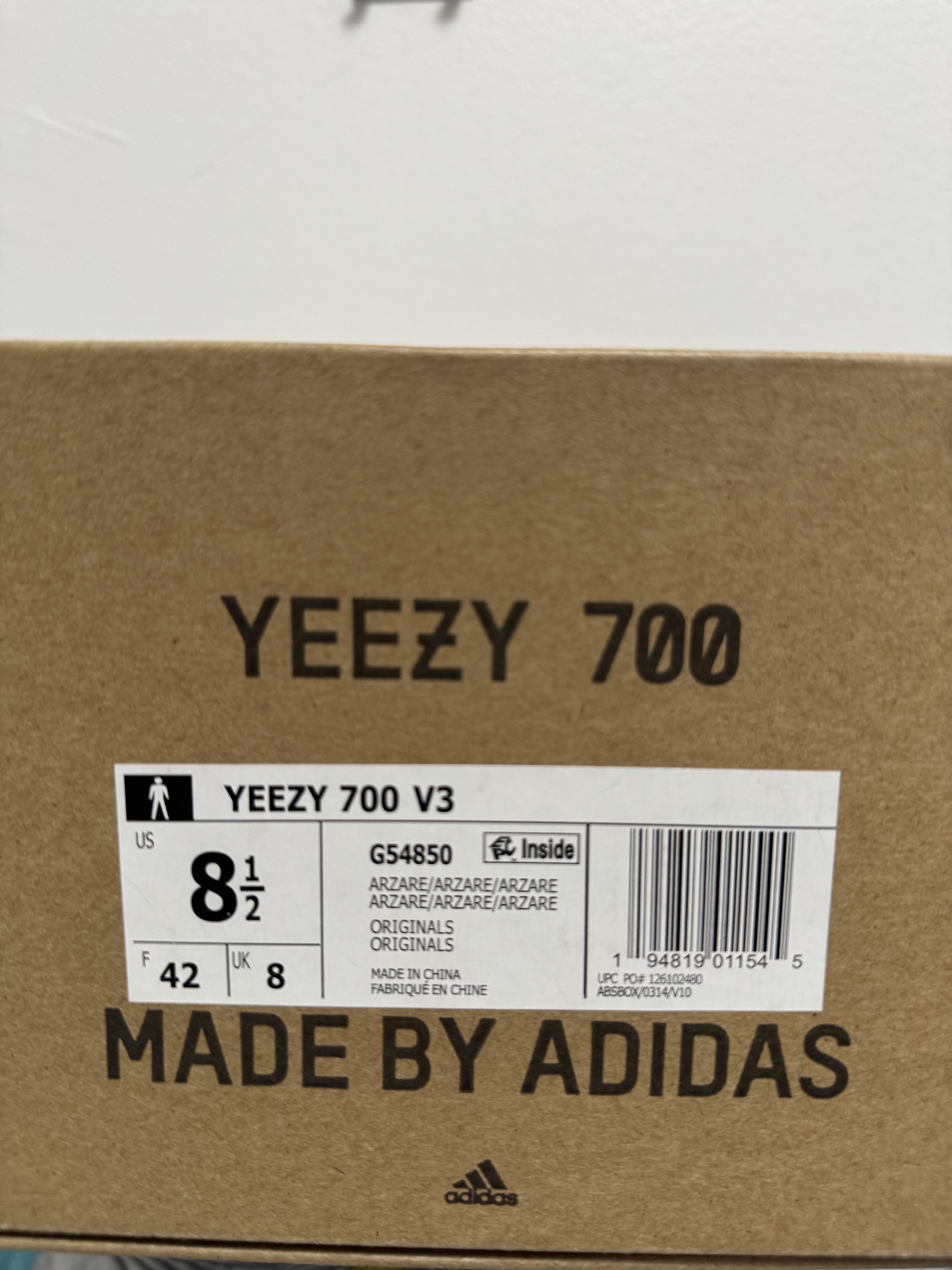 Yeezy Yeezy x Adidas 700 V3 "ARZARE" Size US 8.5 / EU 41-42 - 9 Thumbnail