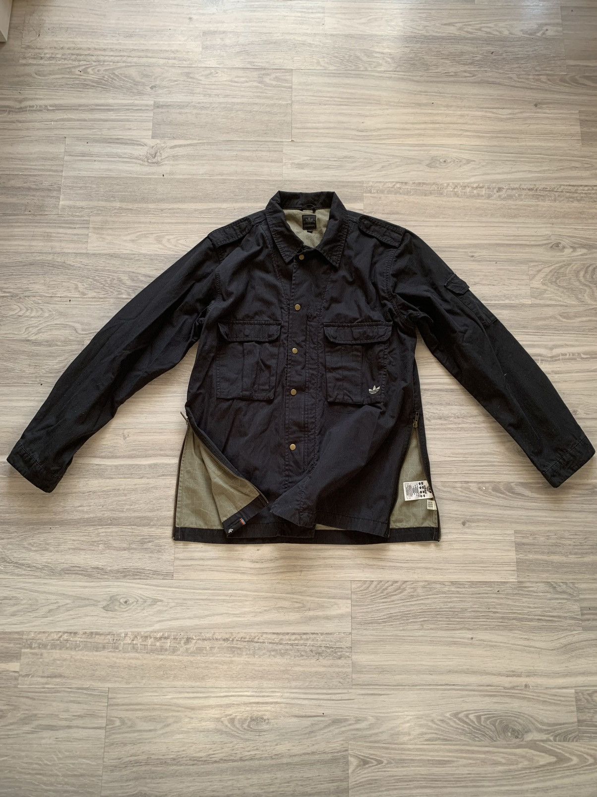 Adidas × Japanese Brand Adidas vintage Y2K Faded M65 Field Jacket Yamamoto Y-3 Vibe Size US S / EU 44-46 / 1 - 4 Thumbnail