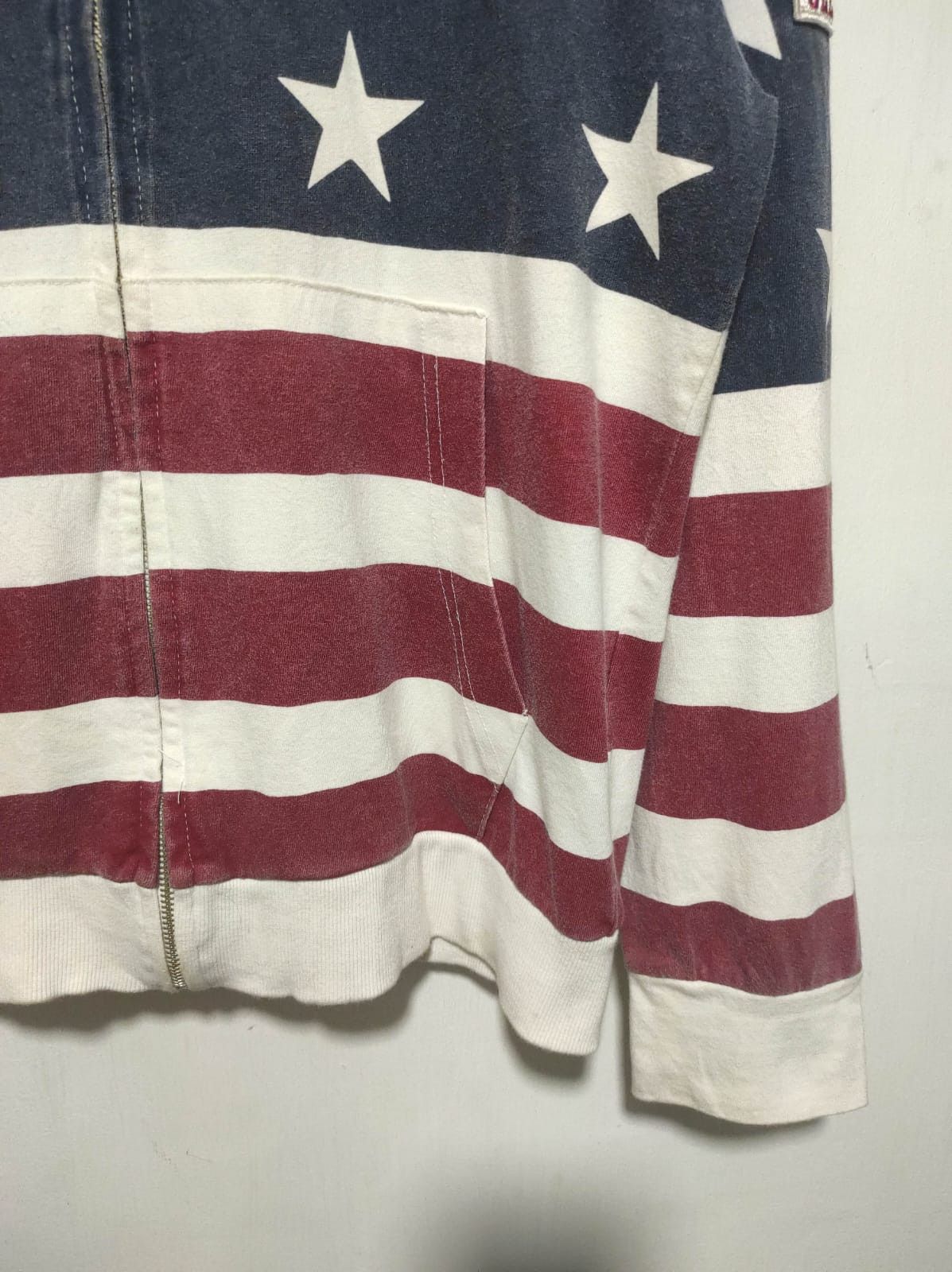 Jeep Jeep Spirit USA flag zip fur hoodie ifsix LGB style Size US L / EU 52-54 / 3 - 4 Thumbnail