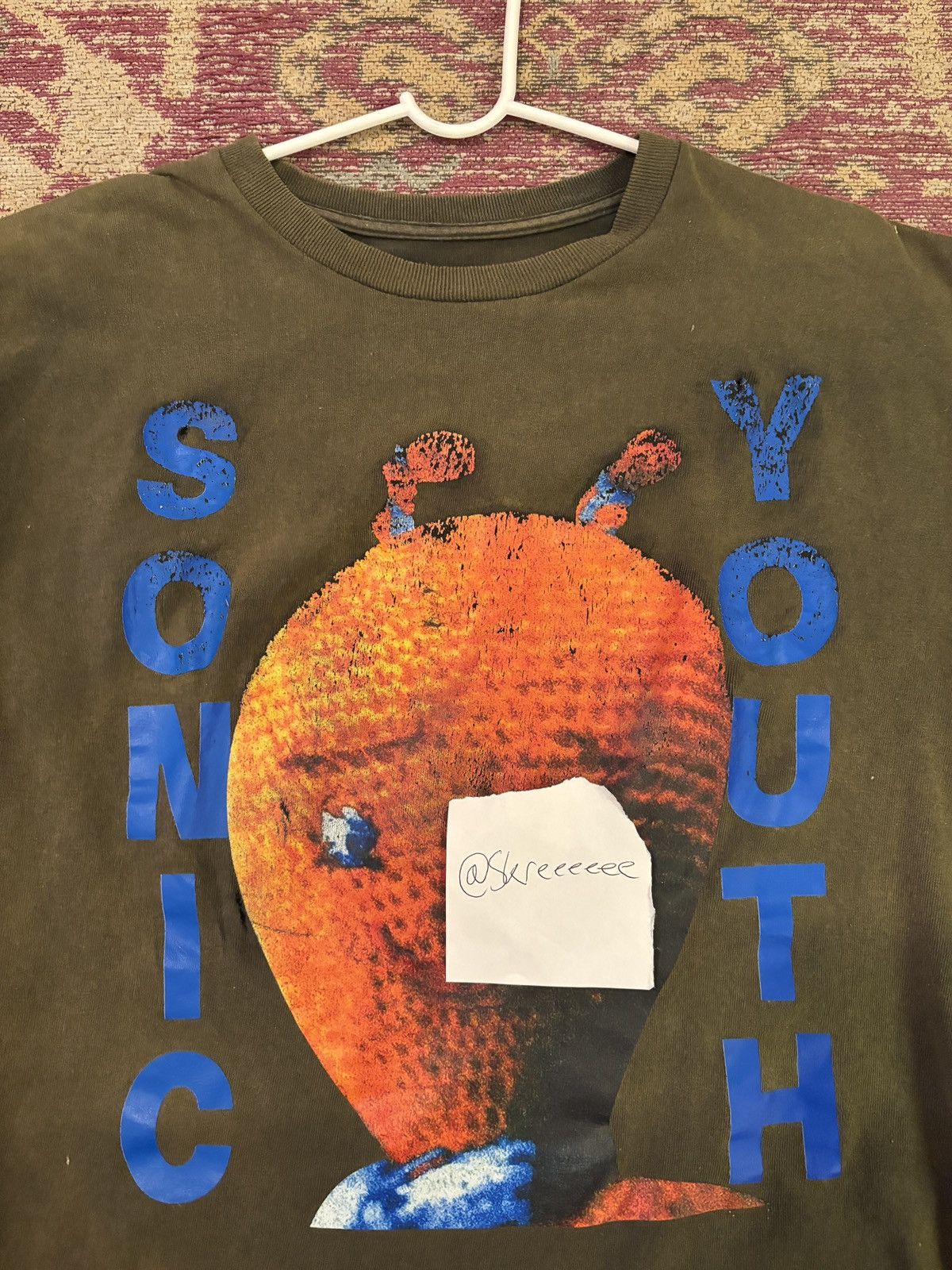 Vintage Sonic Youth Dirty tour shirt 1993 original Size US L / EU 52-54 / 3 - 5 Thumbnail