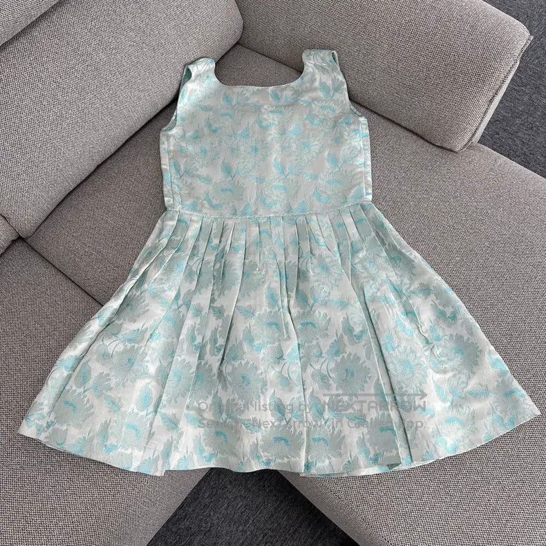 Prada Prada Mulberry silk jacquard sleeveless dress Size XS / US 0-2 / IT 36-38 - 2 Thumbnail