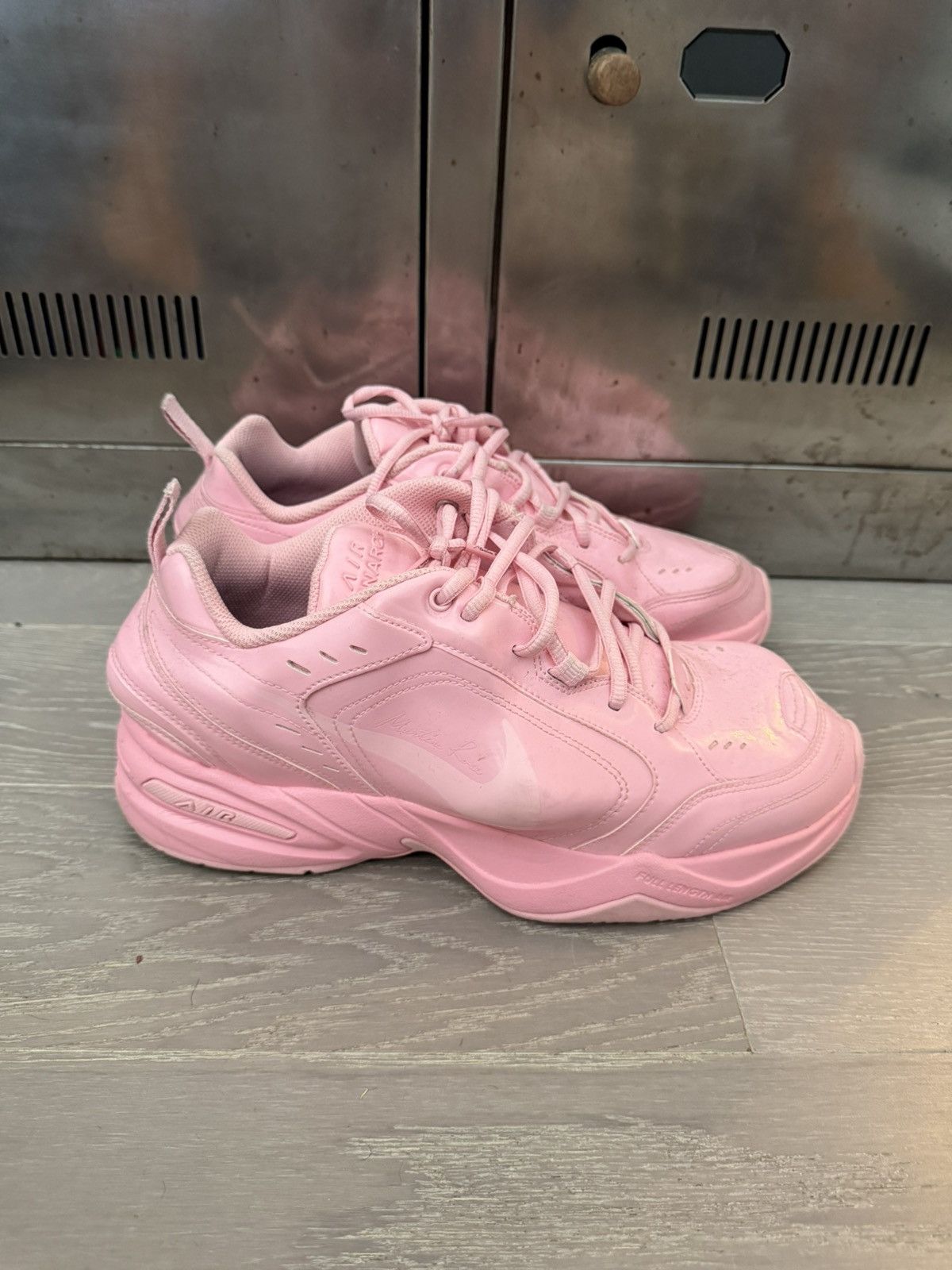 Martine Rose × Nike MARTINE ROSE X NIKE PINK TRAINER Size US 10.5 / EU 43-44 - 1 Thumbnail