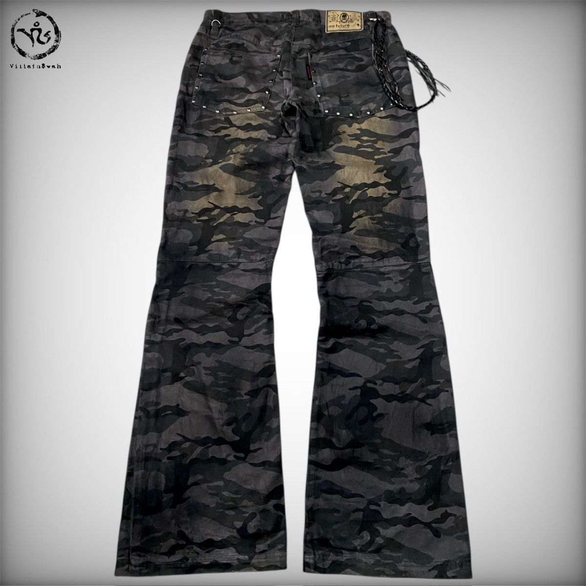 No Future No Future Camo Flared Cargos Size US 30 / EU 46 - 5 Thumbnail