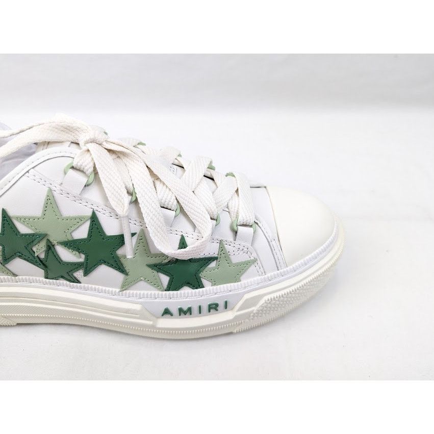 Amiri o1rshd1 Stars Court Low-Top Sneakers in Mint Size US 7 / EU 40 - 3 Thumbnail