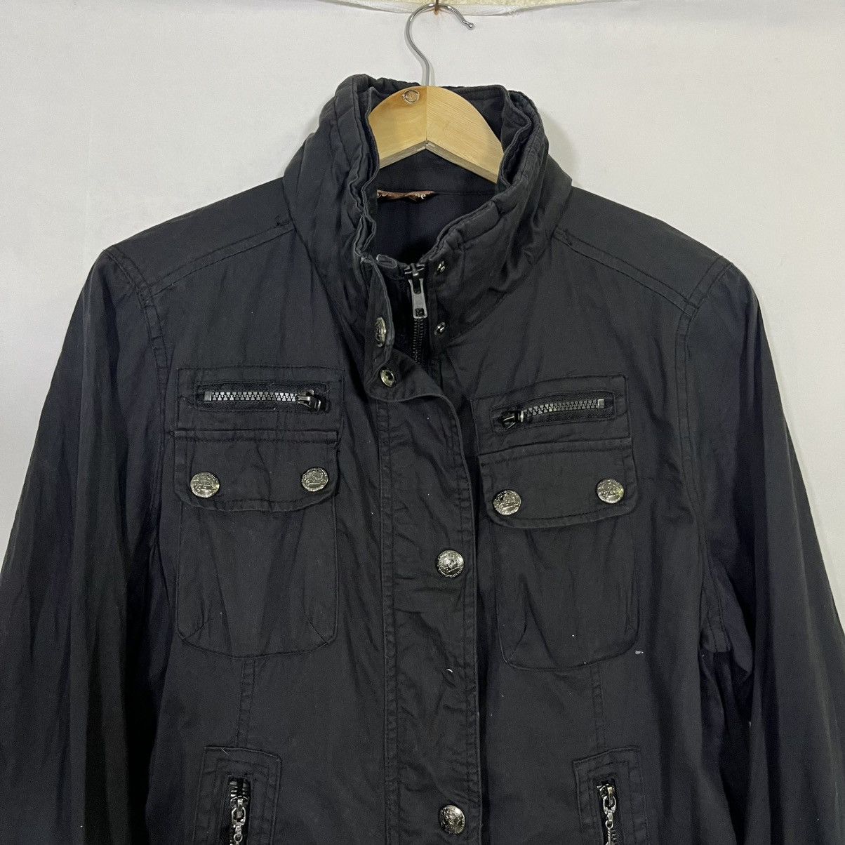 KMRii VINTAGE CORNFLAKE PUNK GOTHIC ZIPPED UP JACKET Size US M / EU 48-50 / 2 - 2 Thumbnail