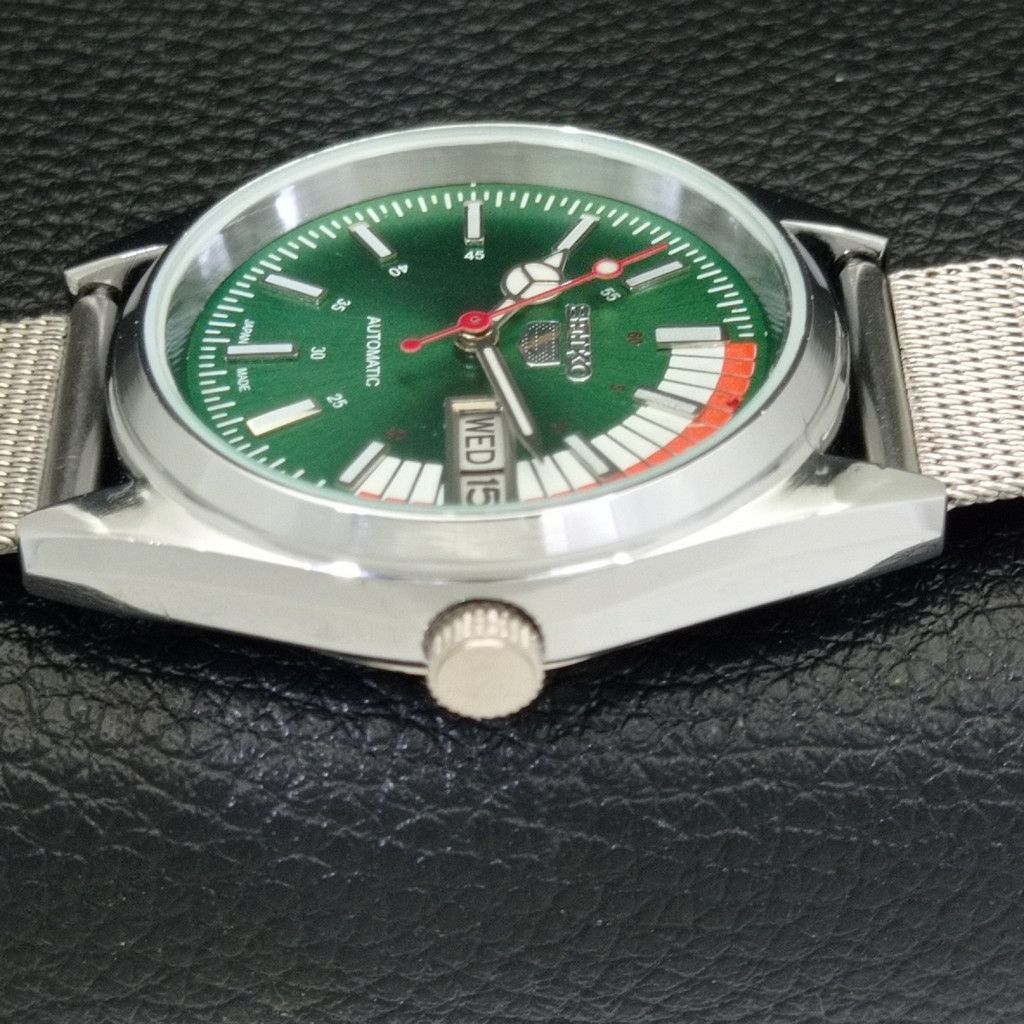 Seiko REFURBISHED VINTAGE SEIKO 5 AUTO JAPAN MENS WATCH a440723 Size 38 - 5 Thumbnail