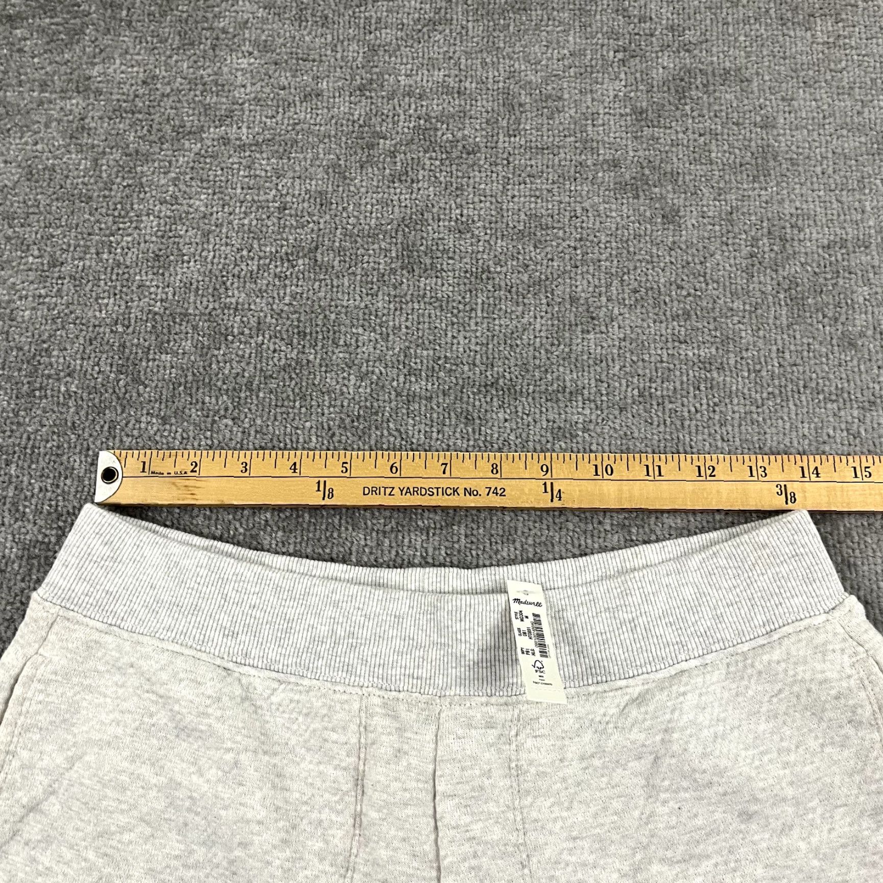 Madewell MADEWELL Shorts Womens Medium Gray 4" Airyterry Pockets Pull On NEW Size 32" / US 10 / IT 46 - 5 Thumbnail