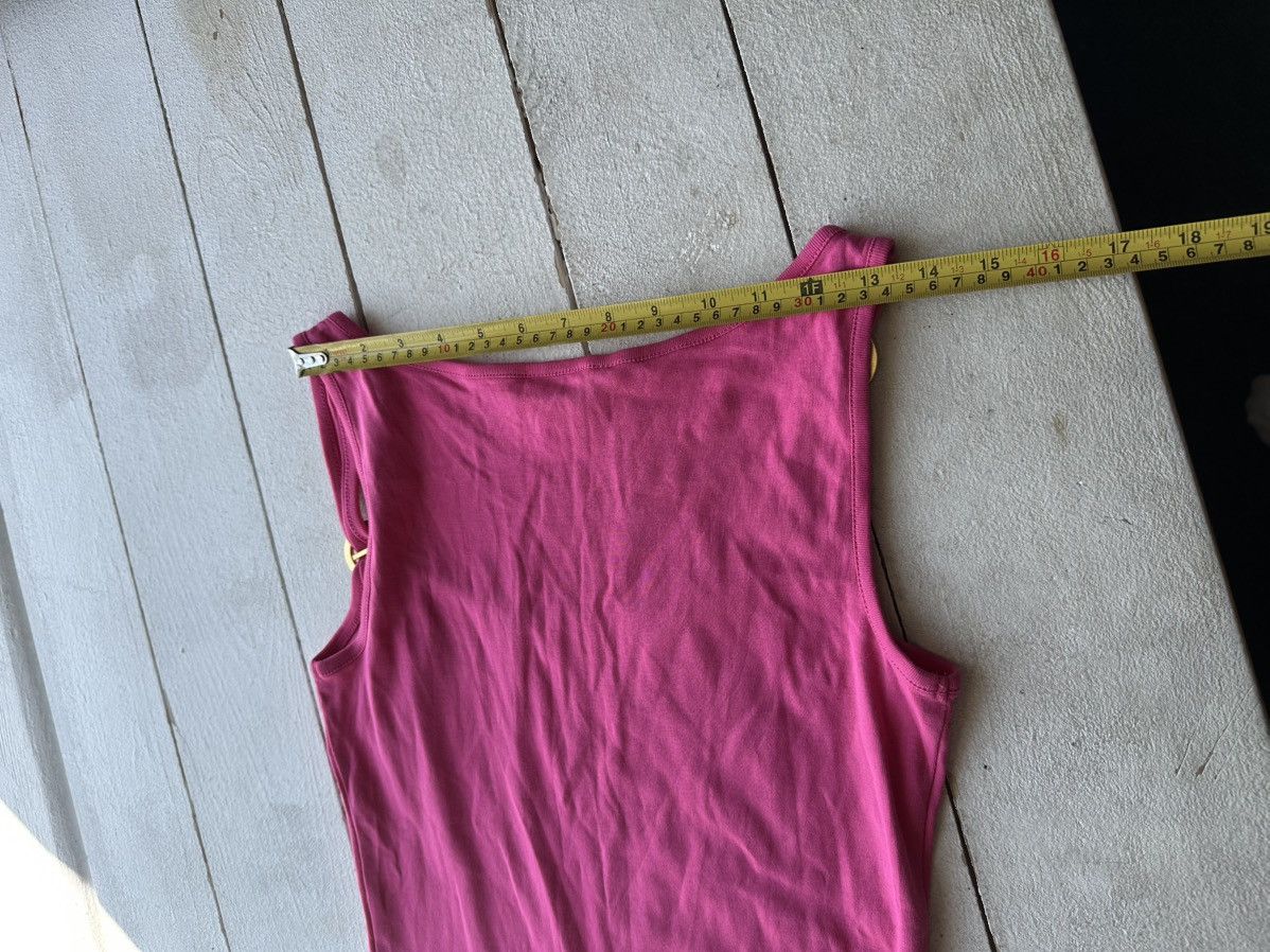 Vintage 🚨VNTG LAUREN RALPH LAUREN PINK TANK TOP CENTRAL LOGO Size M / US 6-8 / IT 42-44 - 11 Thumbnail