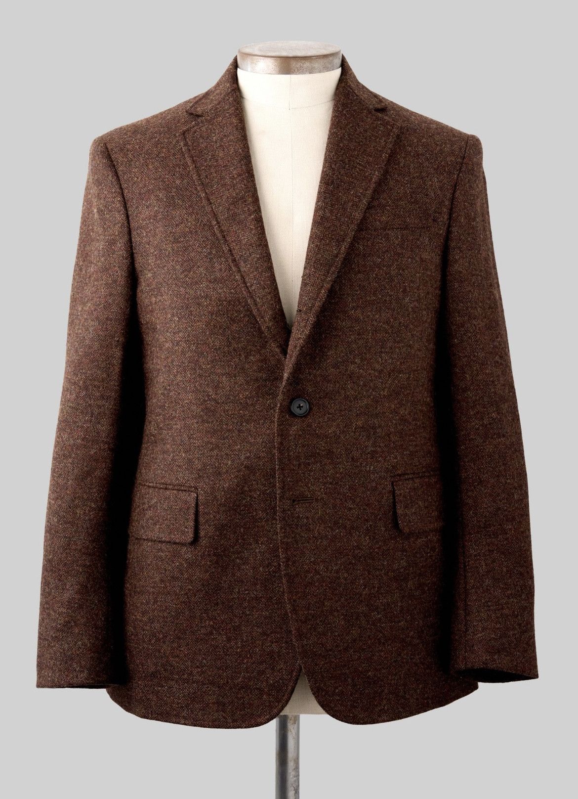 American Trench American Trench Herringbone Tweed Blazer Size 46R - 1 Thumbnail