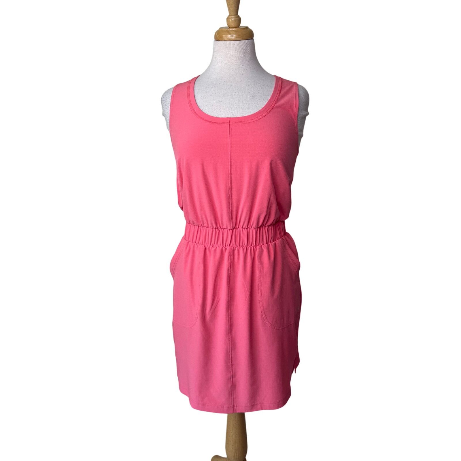 Other LOLE Sofia Scoop Neck Dress Sunset Coral K782 Size S / US 4 / IT 40 - 3 Thumbnail