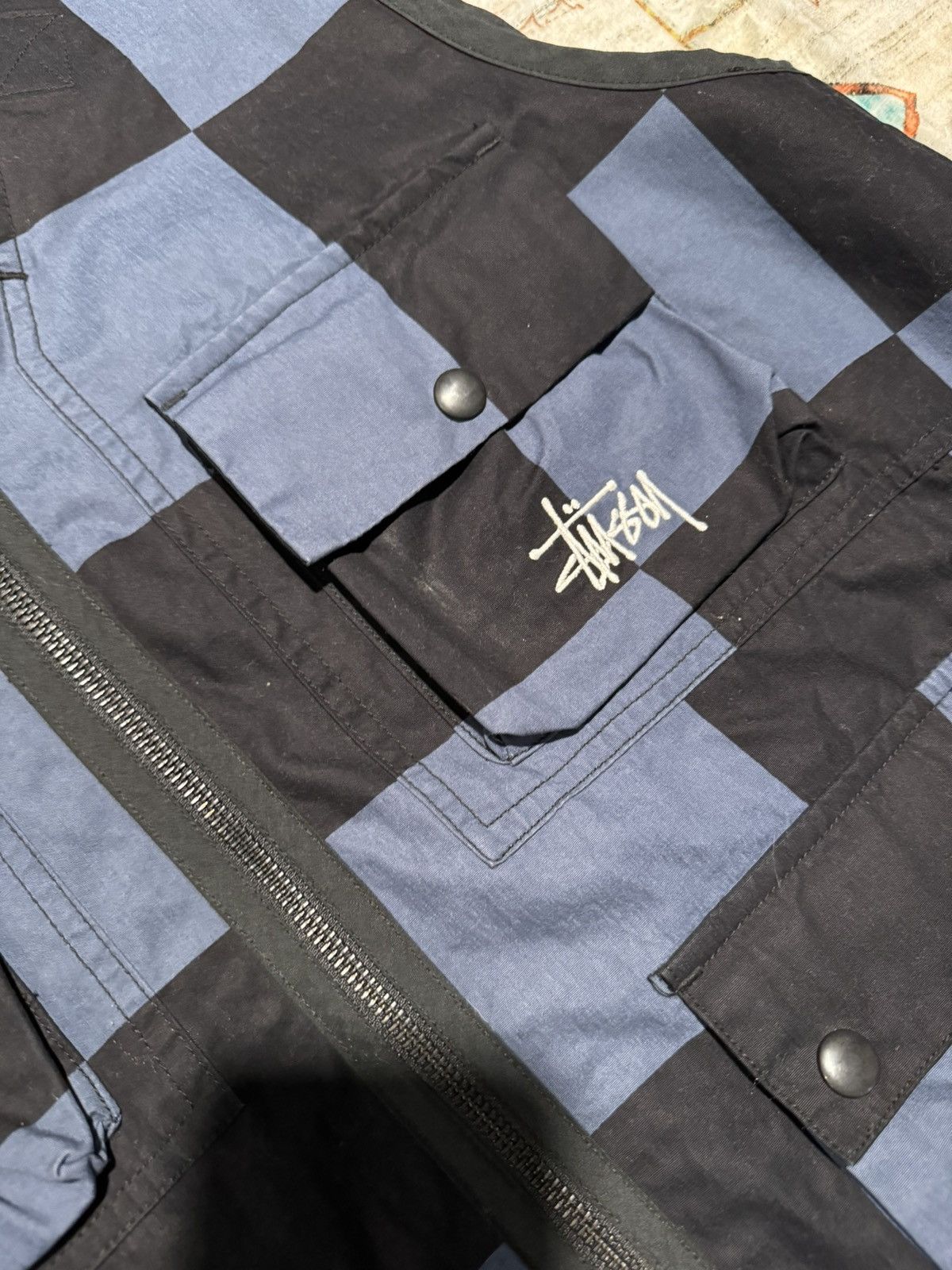 Stussy Stussy Vest Size US L / EU 52-54 / 3 - 3 Thumbnail