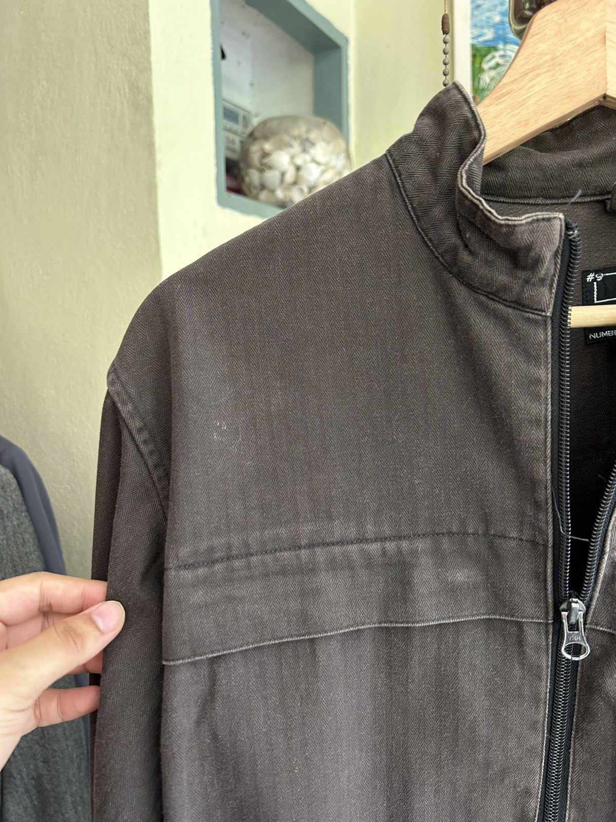 Number (N)ine Number (N)ine Half Zip Jacket Size US M / EU 48-50 / 2 - 9 Thumbnail