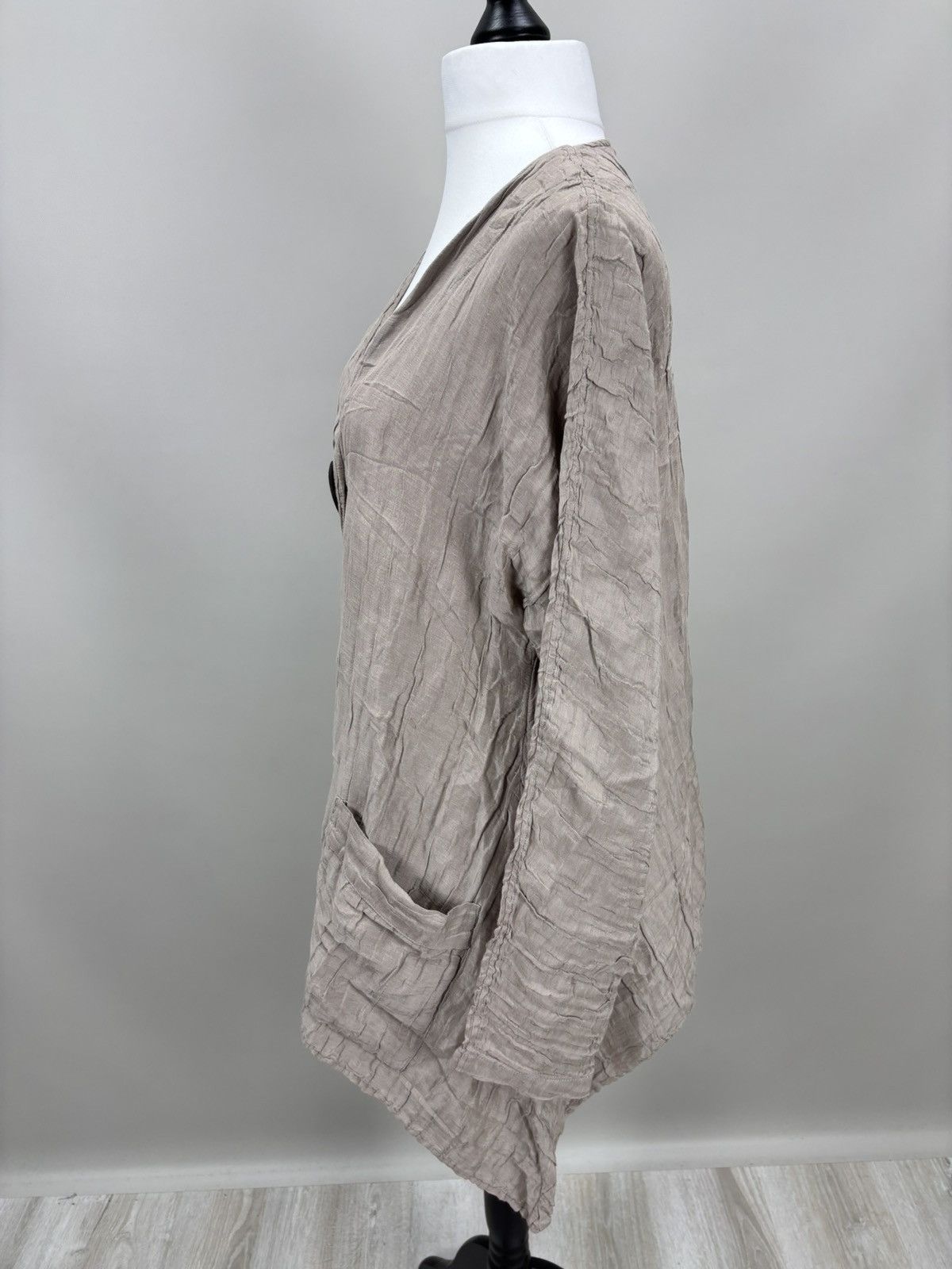 Other Womens cardigan Grizas Size L Color Gray Size L / US 10 / IT 46 - 11 Thumbnail