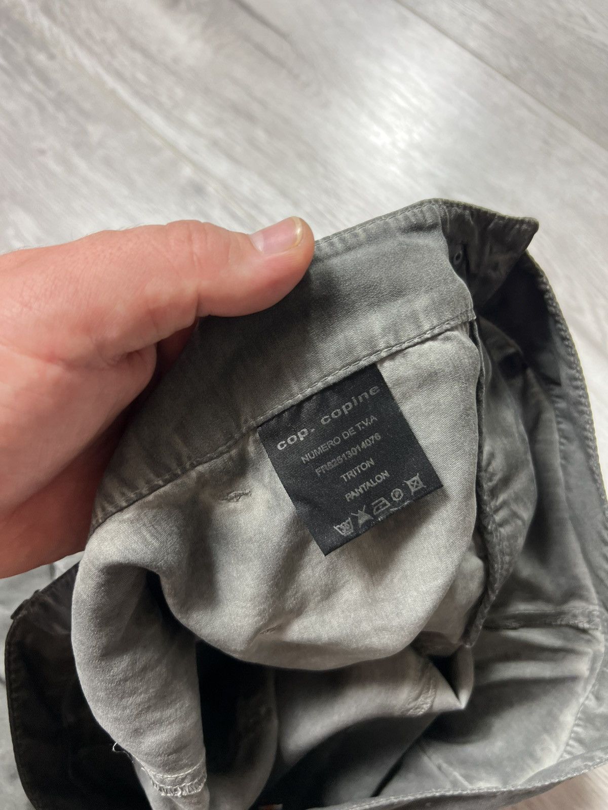 Cop Copine Cop. Copine High Waisted Lyocell Belted Cargo Pants Size 38 Size 27" / US 4 / IT 40 - 12 Thumbnail