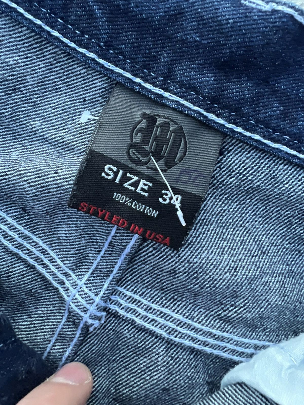 Makaveli × Vintage Vintage Makaveli jeans rap hip hop baggy jeans Size US 34 / EU 50 - 12 Thumbnail