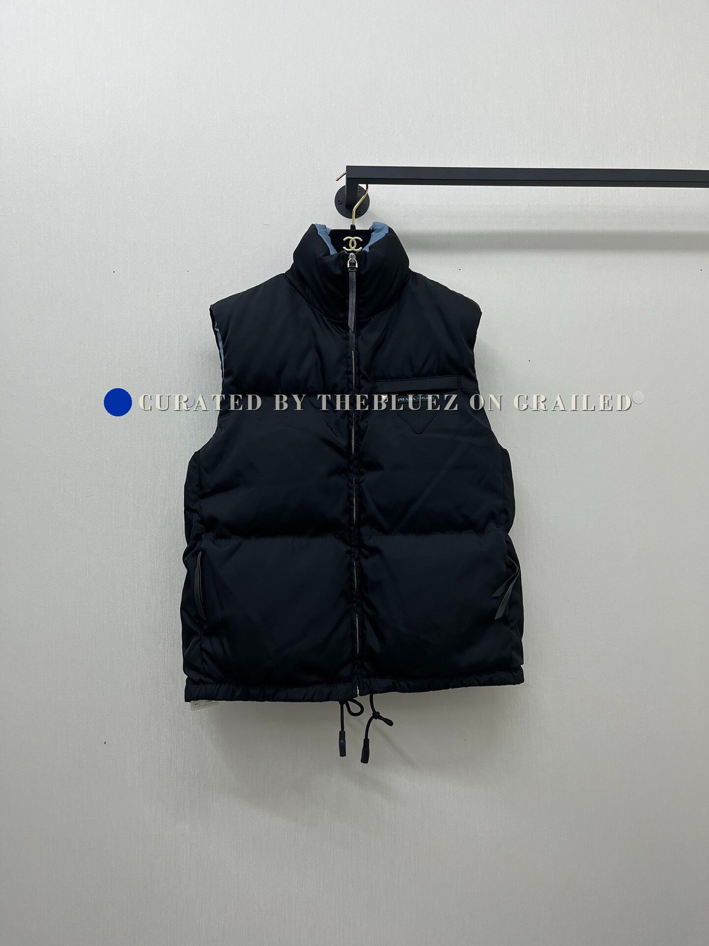 Prada × Vintage 🔥Archive Prada Women's Down Gilet/Prada Nylon