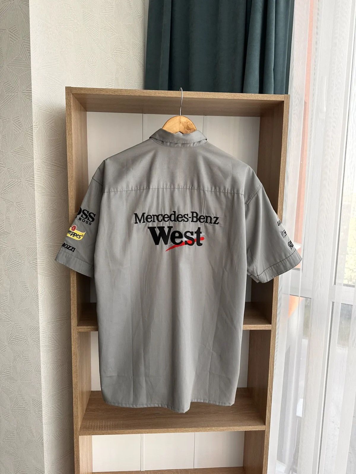 Vintage Mercedes-Benz West Formula 1 Hakkinen Racing Shirt