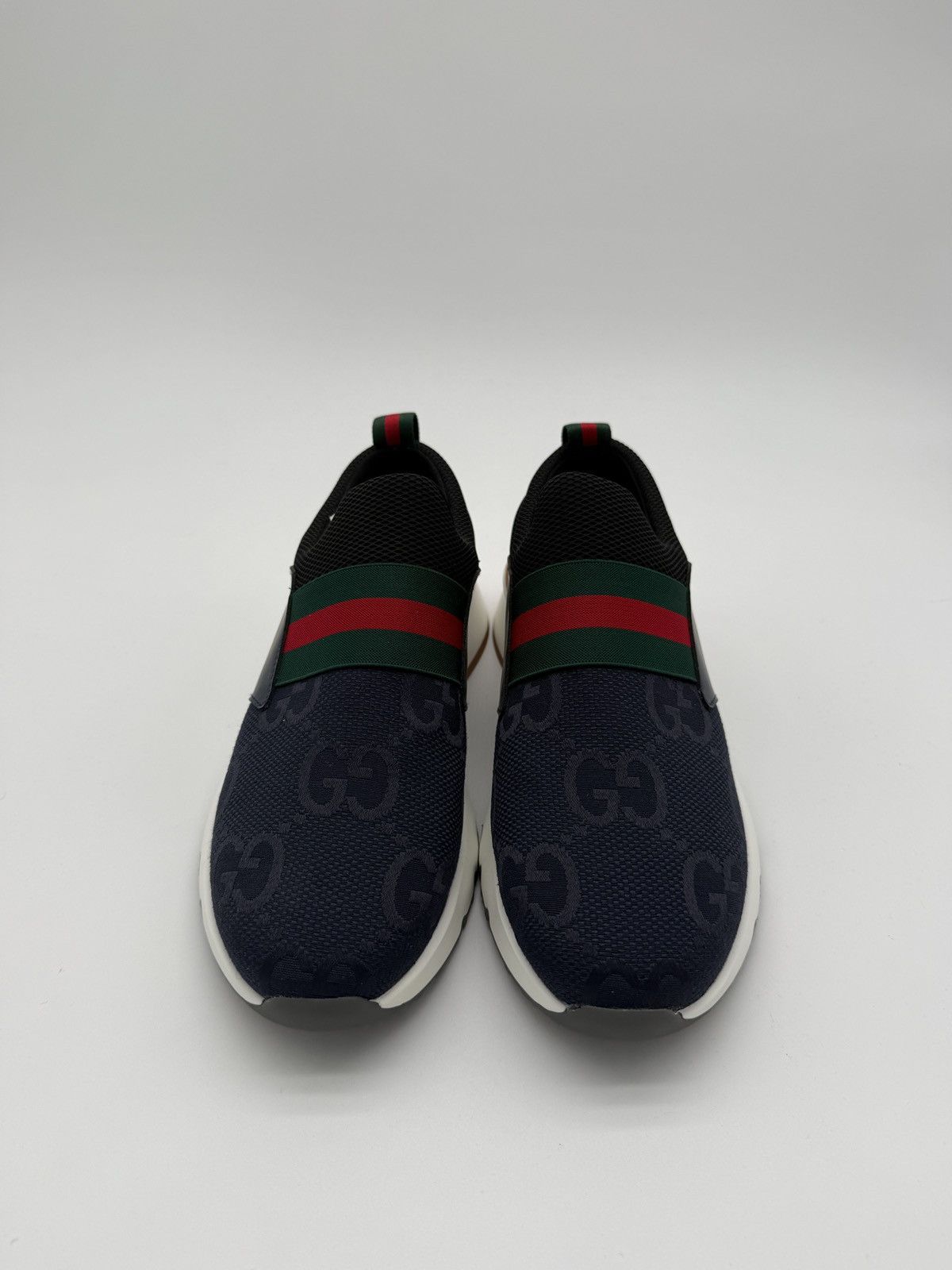 Gucci Gucci Navy Sneakers Size US 9 / IT 39 - 2 Thumbnail