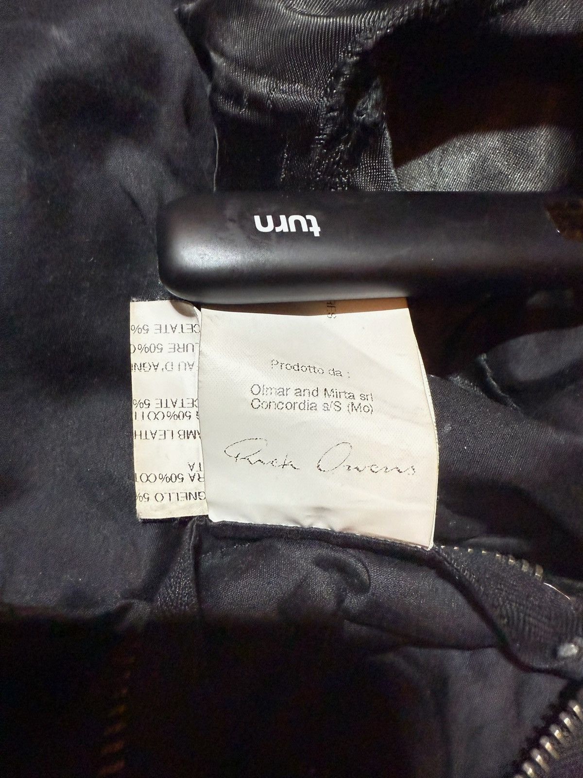 Rick Owens *SOLD*Rick owens SS09 leather jacket Size US S / EU 44-46 / 1 - 5 Thumbnail