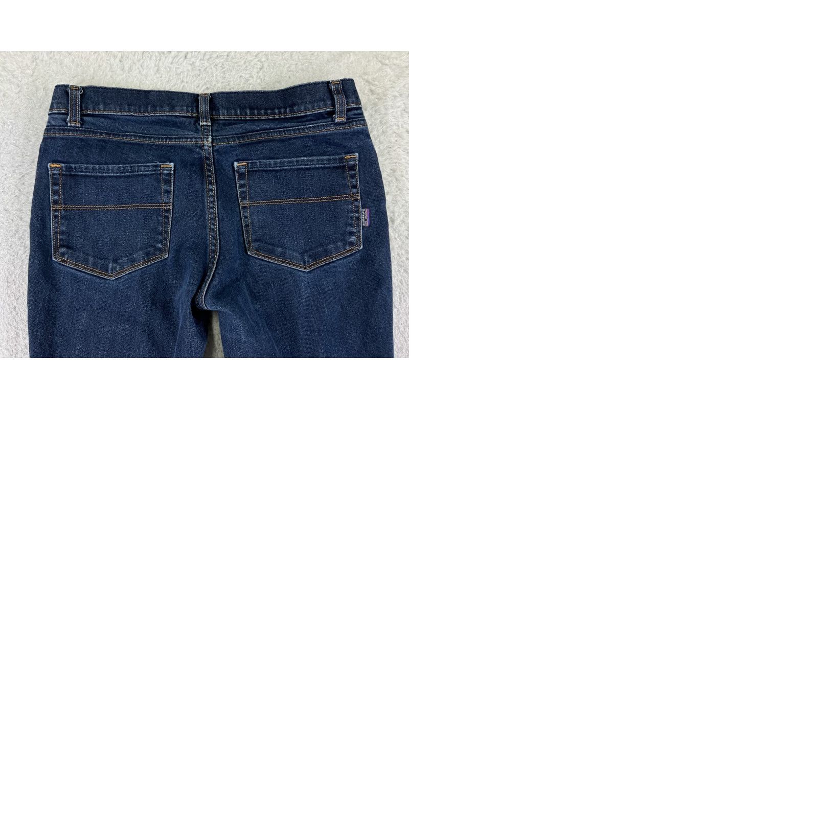 Patagonia Patagonia Jeans Womens 28 Blue Denim Dark Wash Low Rise Bootcut 28x31 Size 24" / US 00 / IT 34 - 10 Thumbnail