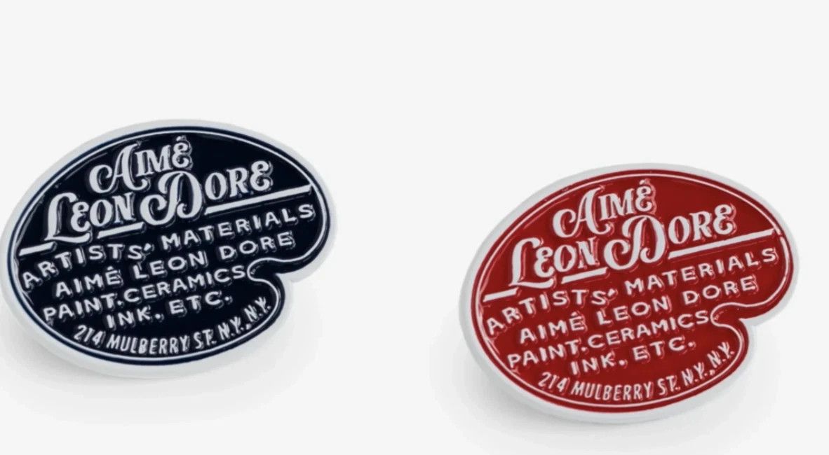 Aime Leon Dore Aime Leon Dore Palette Pin Pack (sets of 2) Size ONE SIZE - 2 Thumbnail