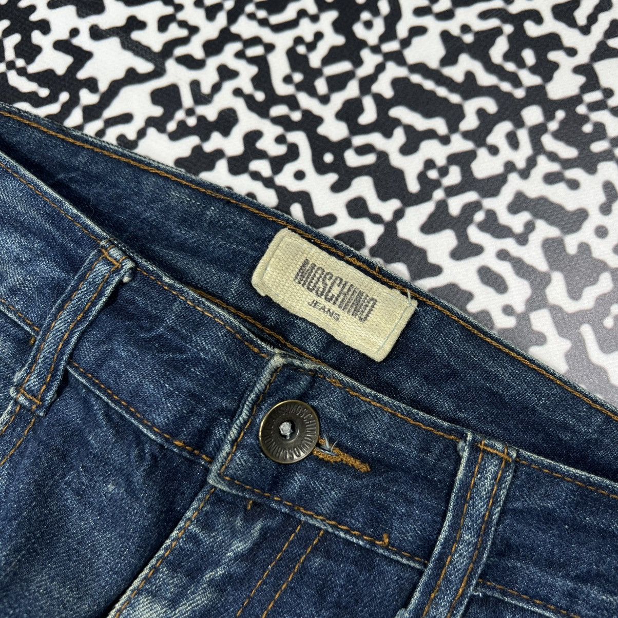 Moschino Vintage Y2K Moschino Luxury Retro Casual Style Denim Jeans Size US 30 / EU 46 - 10 Thumbnail