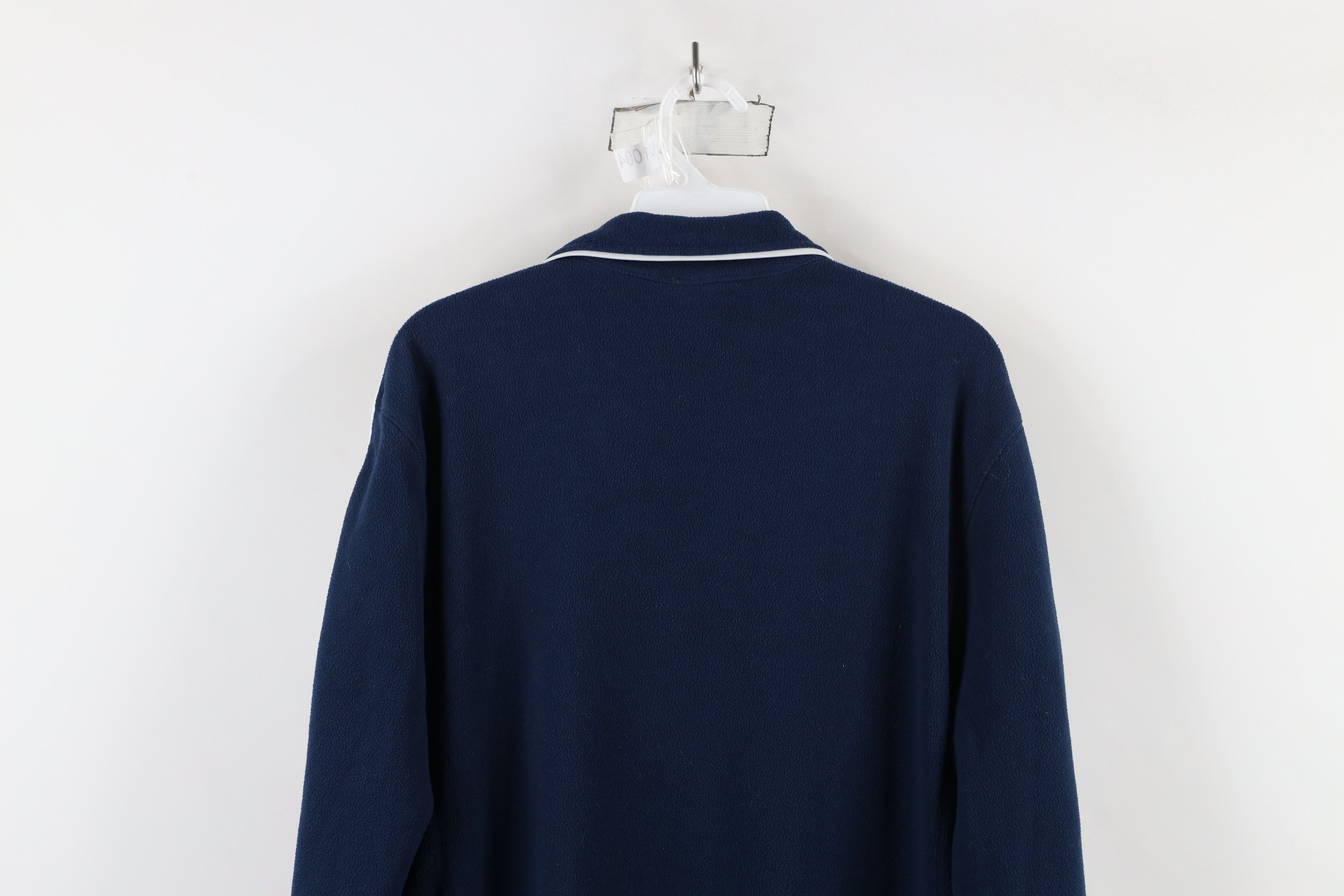 Adidas Vintage Adidas Notre Dame University Half Zip Fleece Sweater Size US L / EU 52-54 / 3 - 14 Thumbnail