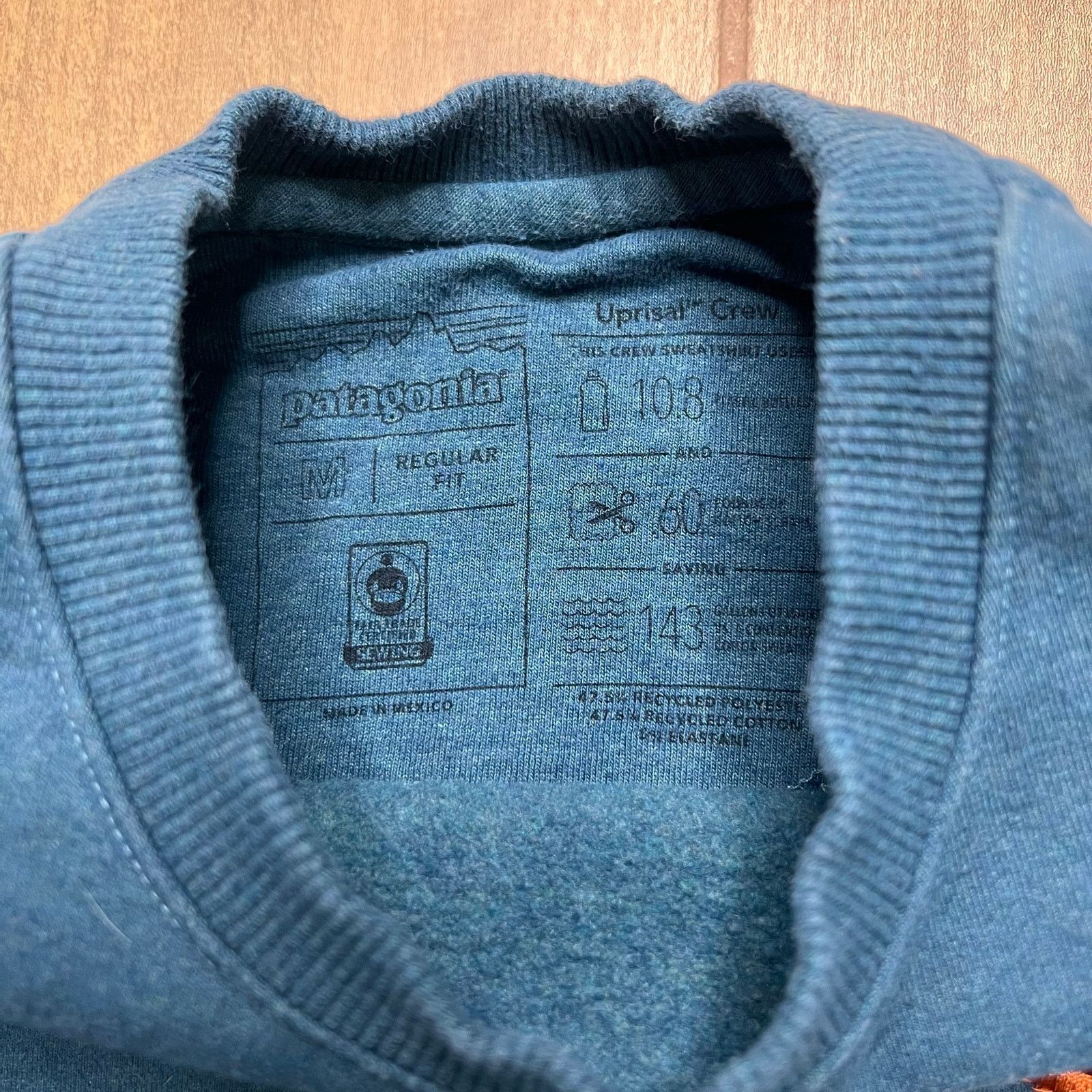 Patagonia Patagonia Flying Fish Uprisal Crewneck Sweatshirt Mens M Size US M / EU 48-50 / 2 - 3 Thumbnail