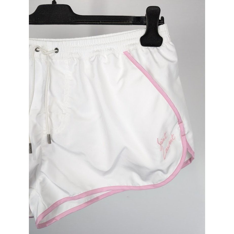 Saint Laurent Paris o1rshd1 Short in White Size US 36 / EU 52 - 5 Thumbnail