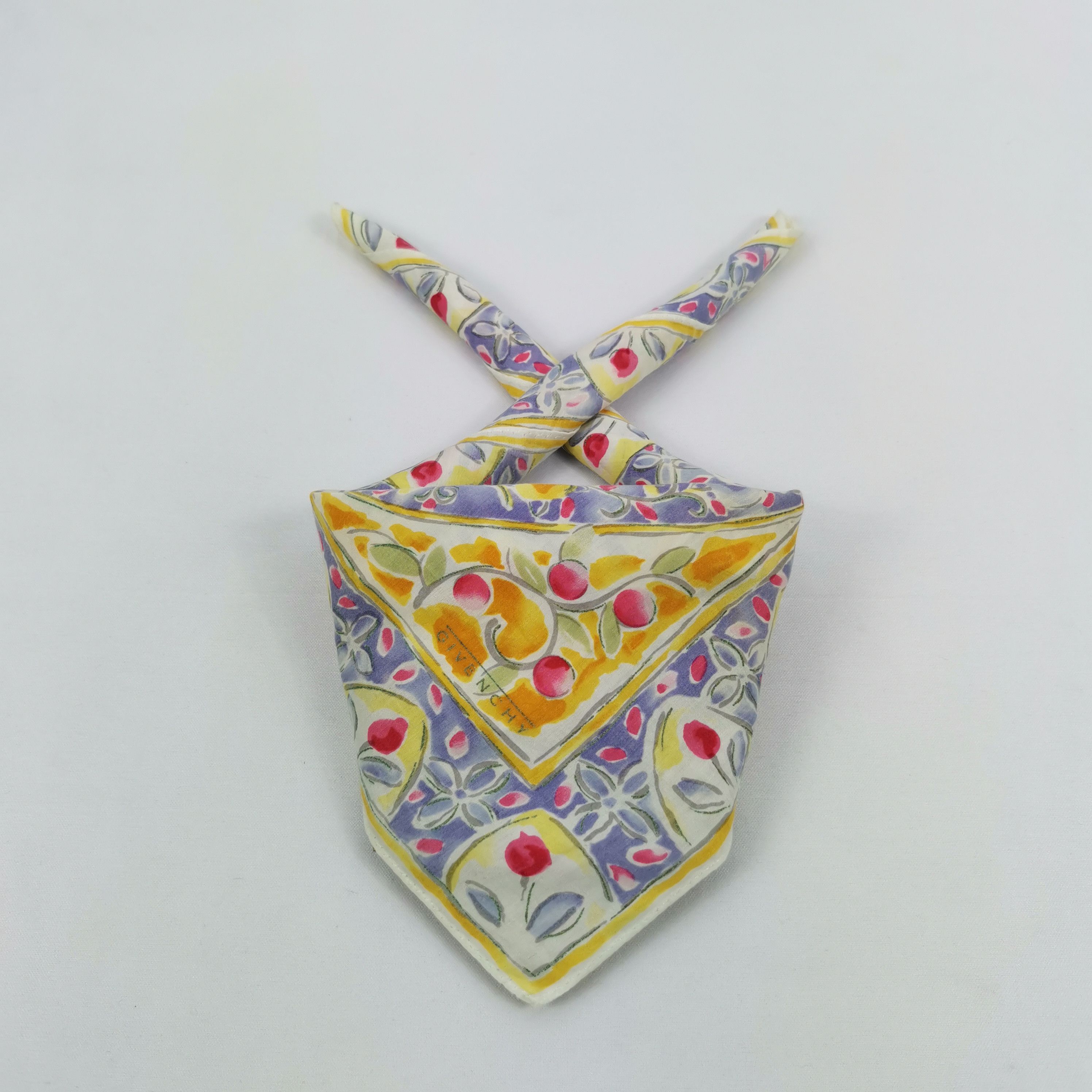 Japanese Brand Vintage Givenchy Handkerchief Neckerchief Bandana Size ONE SIZE - 3 Thumbnail