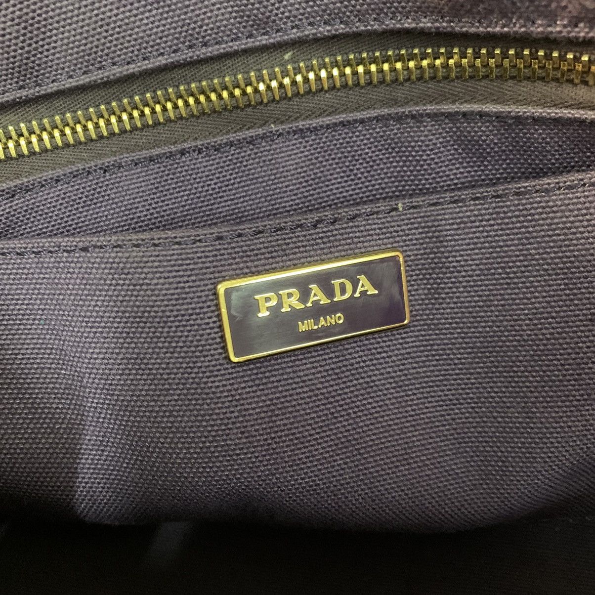Prada Prada Canvas Handbag Size ONE SIZE - 11 Thumbnail