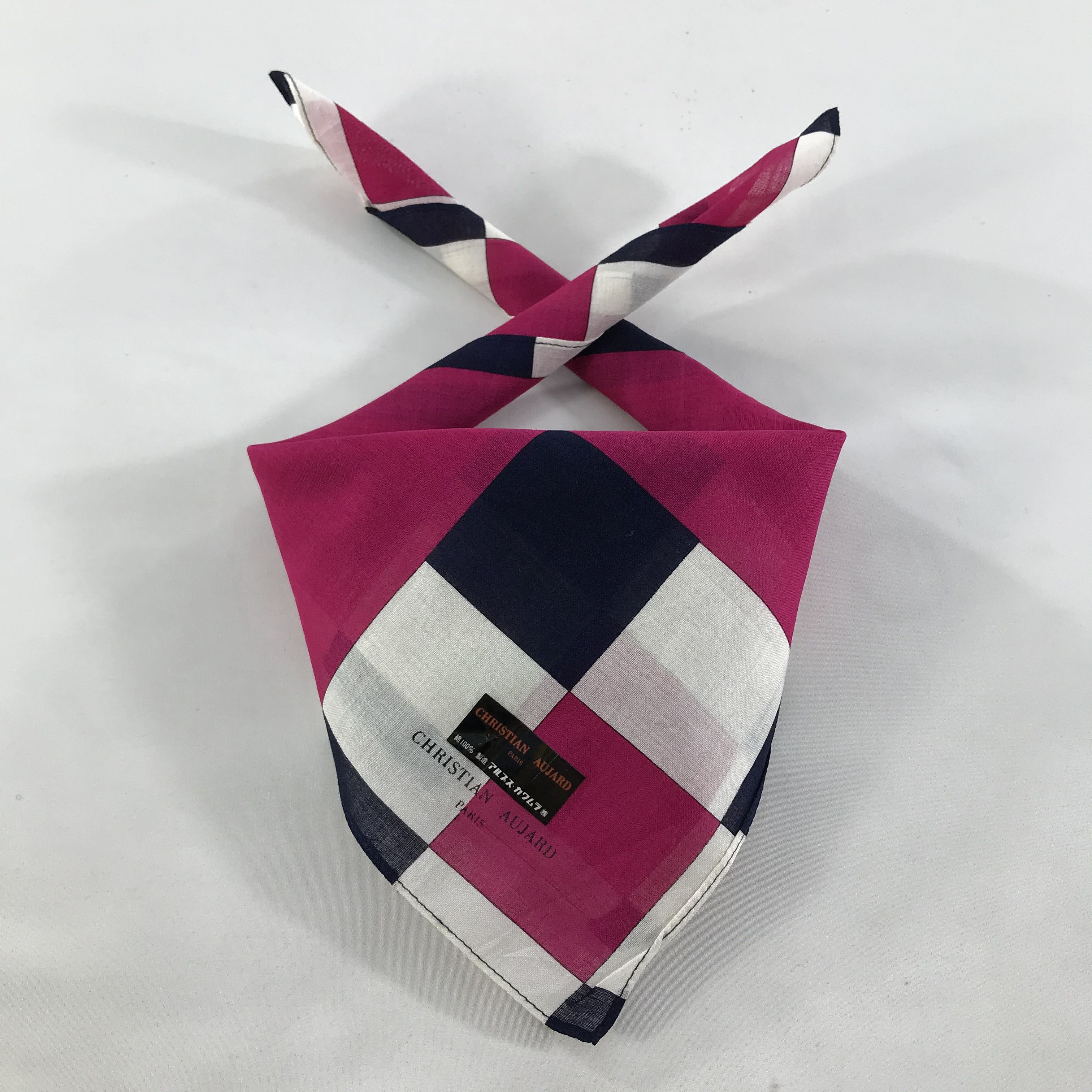 Vintage Christian Aujard Bandana / Handkerchief / Neckerchief -S1469 Size ONE SIZE - 3 Thumbnail