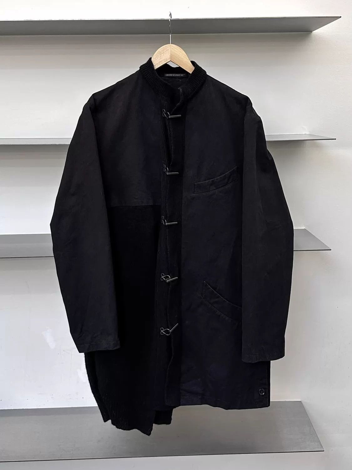 Yohji Yamamoto Yohji Yamamoto Vintage Unisex Paneled Coat 57B 47S 90L Size US M / EU 48-50 / 2 - 1 Thumbnail