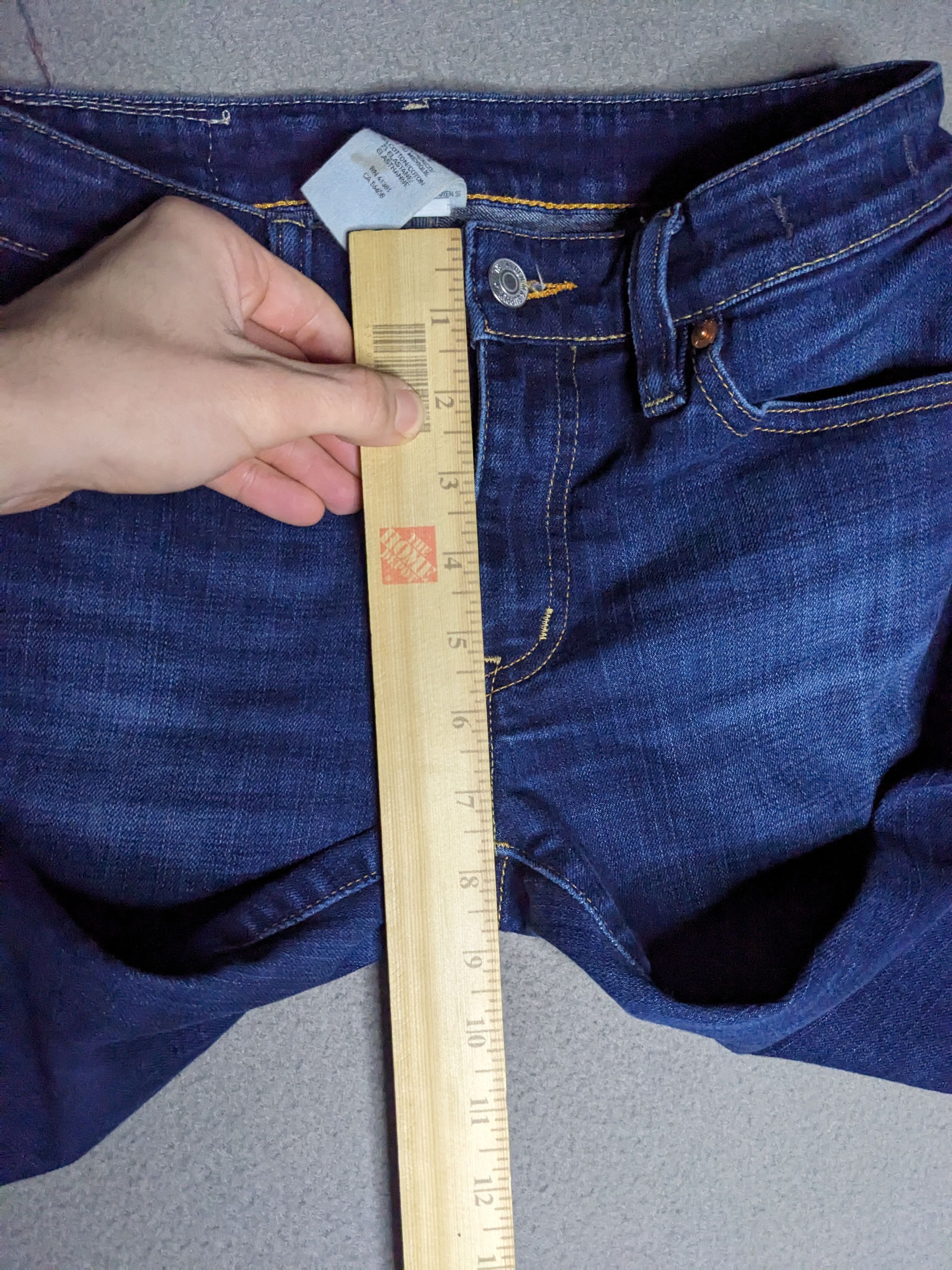 Denim & Supply Ralph Lauren Ralph Lauren Denim & Supply Skinny Jeans 28x33 Blue Low Rise Size 28" / US 6 / IT 42 - 19 Thumbnail