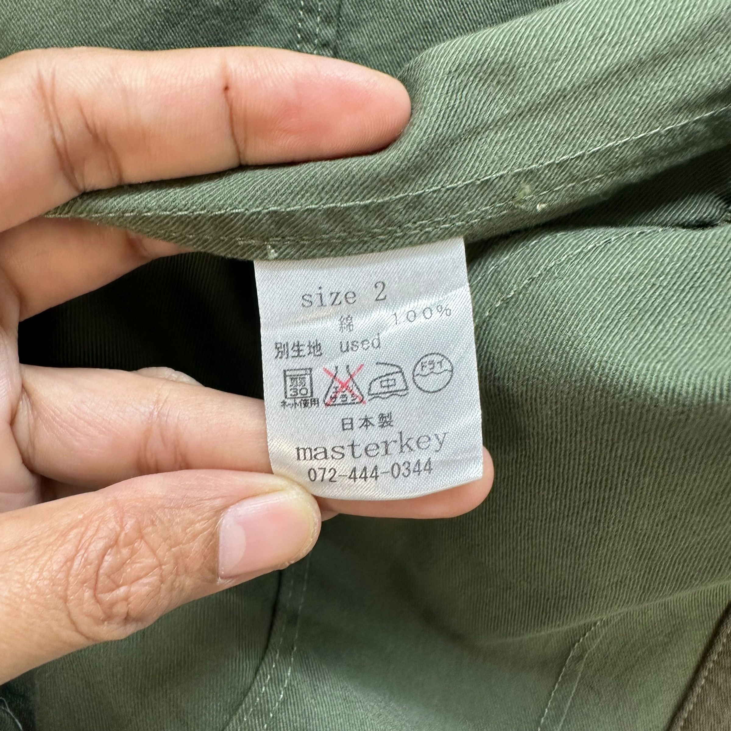 Japanese Brand MASTERKEY X HIBECK Nice Design Casual Jacket #80-1445 Size US S / EU 44-46 / 1 - 9 Thumbnail