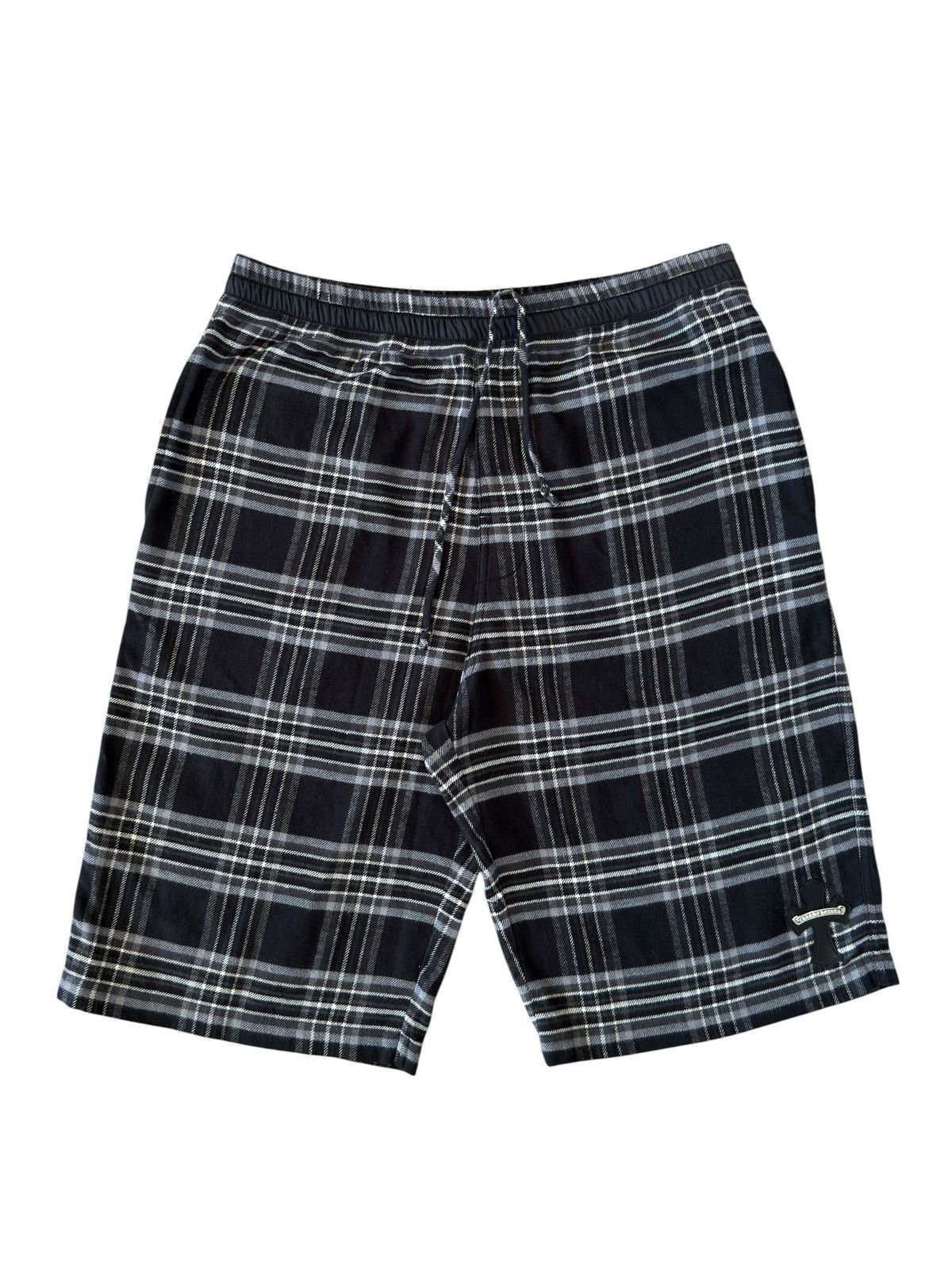 Chrome Hearts Chrome Hearts ‘After School’ Plaid Flannel Long Shorts Size US 38 / EU 54 - 1 Thumbnail