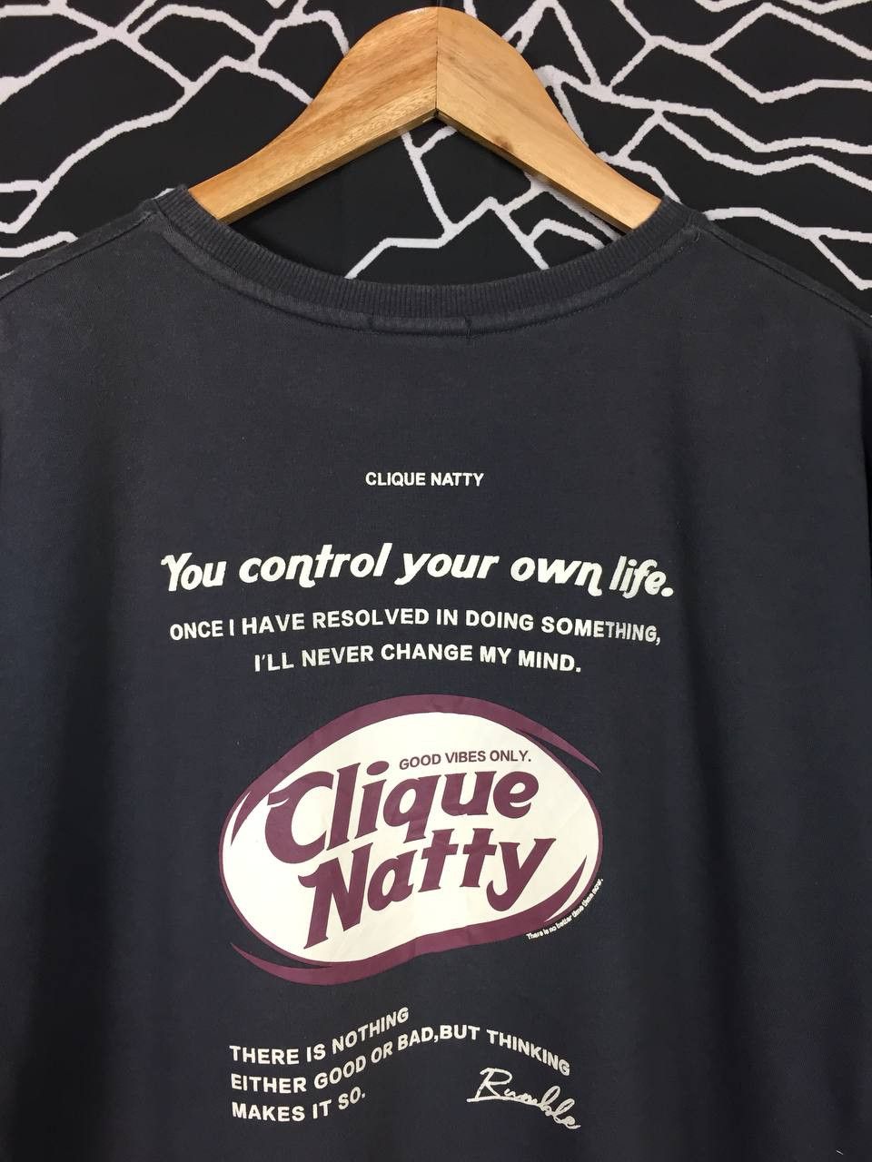 Vintage Clique Natty Good Vibes Only Tee Size US L / EU 52-54 / 3 - 3 Thumbnail