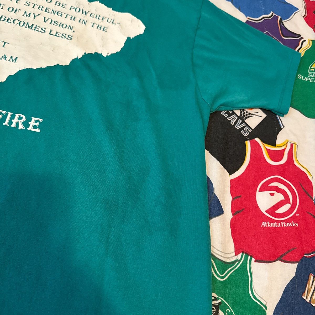 Vintage Vintage 90s Trails of Fire Certified Fire Walker Tee Size US L / EU 52-54 / 3 - 6 Thumbnail