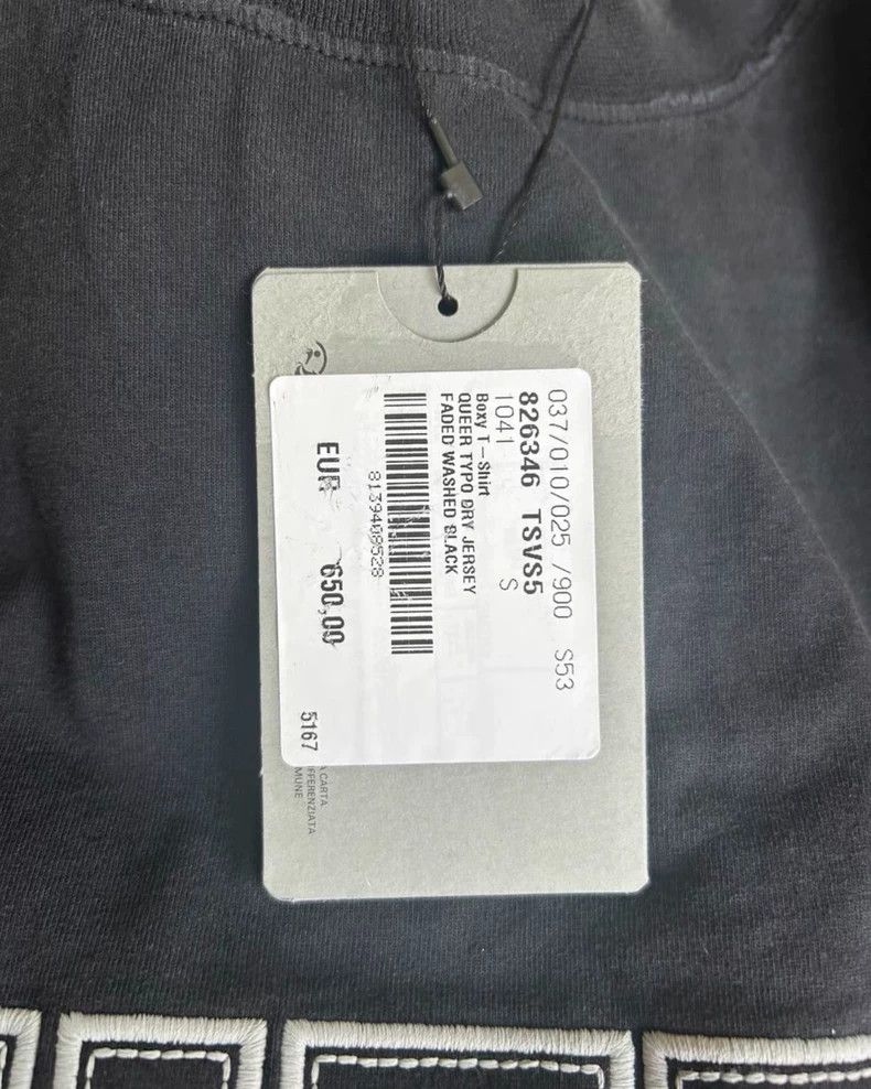 Balenciaga Balenciaga Embroidery Destroyed Short Sleeve Size US S / EU 44-46 / 1 - 3 Thumbnail