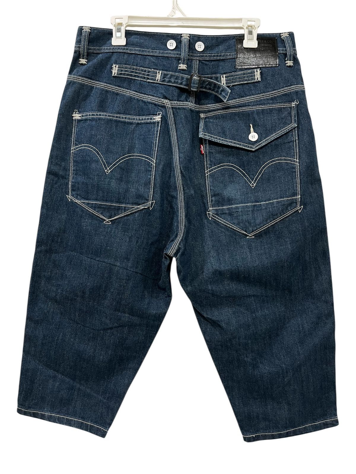 Levi's 💥Rare💥Levis 560 Buckle Jorts Denim Size US 34 / EU 50 - 1 Thumbnail